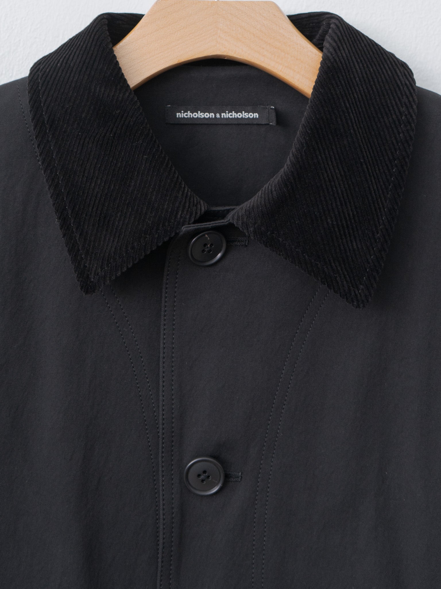 Namu Shop - Nicholson & Nicholson ROMEO-CHINO Jacket - Black