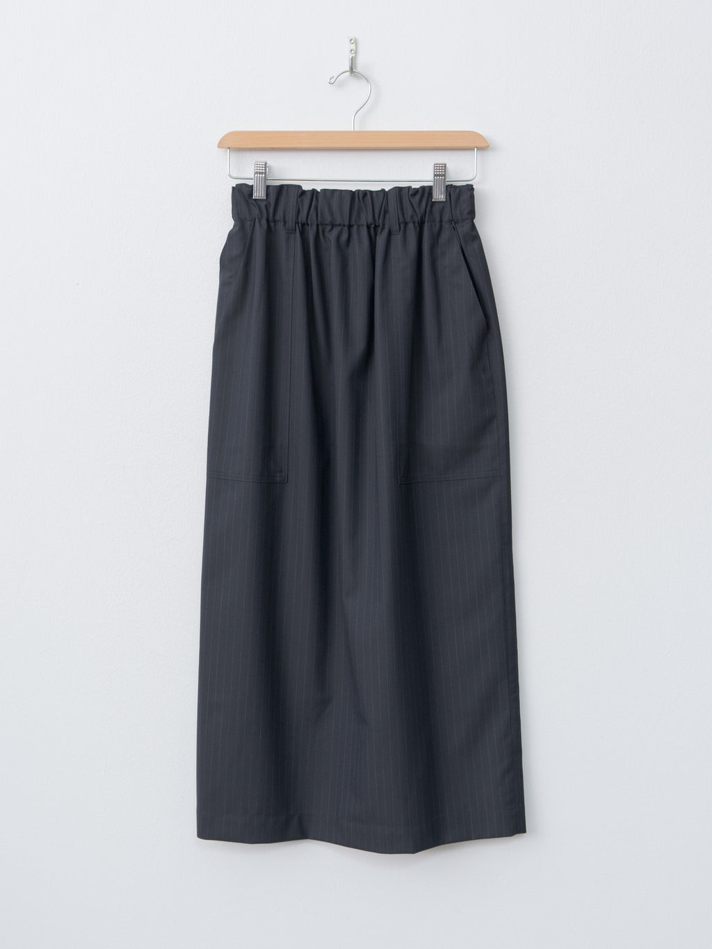 Namu Shop - Nicholson & Nicholson DONA-TRO Skirt - Navy Stripe