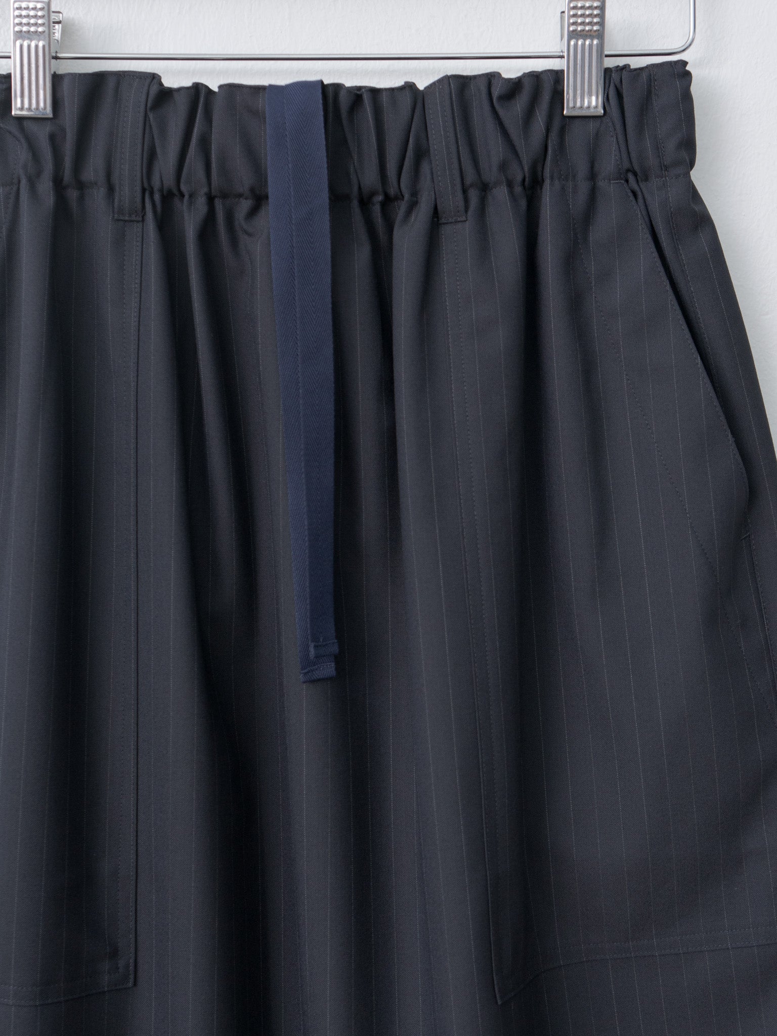 Namu Shop - Nicholson & Nicholson DONA-TRO Skirt - Navy Stripe