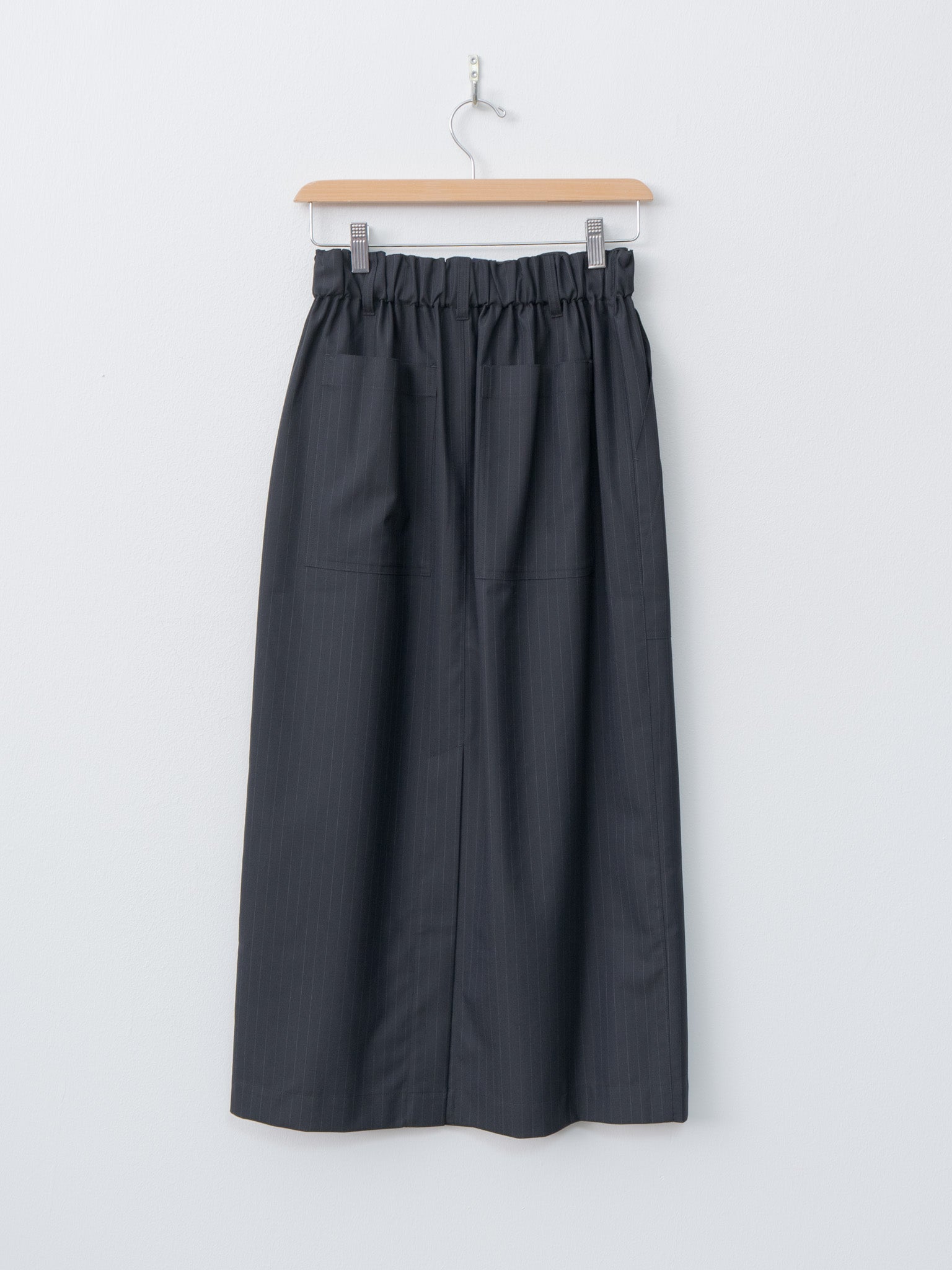 Namu Shop - Nicholson & Nicholson DONA-TRO Skirt - Navy Stripe