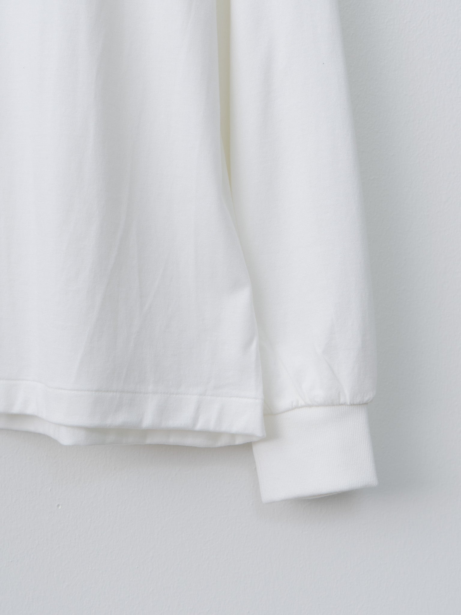 Namu Shop - Kaptain Sunshine Suvin Supima Tube L/S Tee Light - White