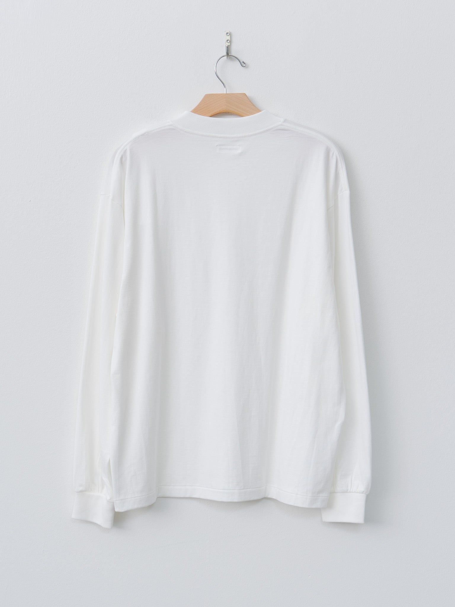 Namu Shop - Kaptain Sunshine Suvin Supima Tube L/S Tee Light - White