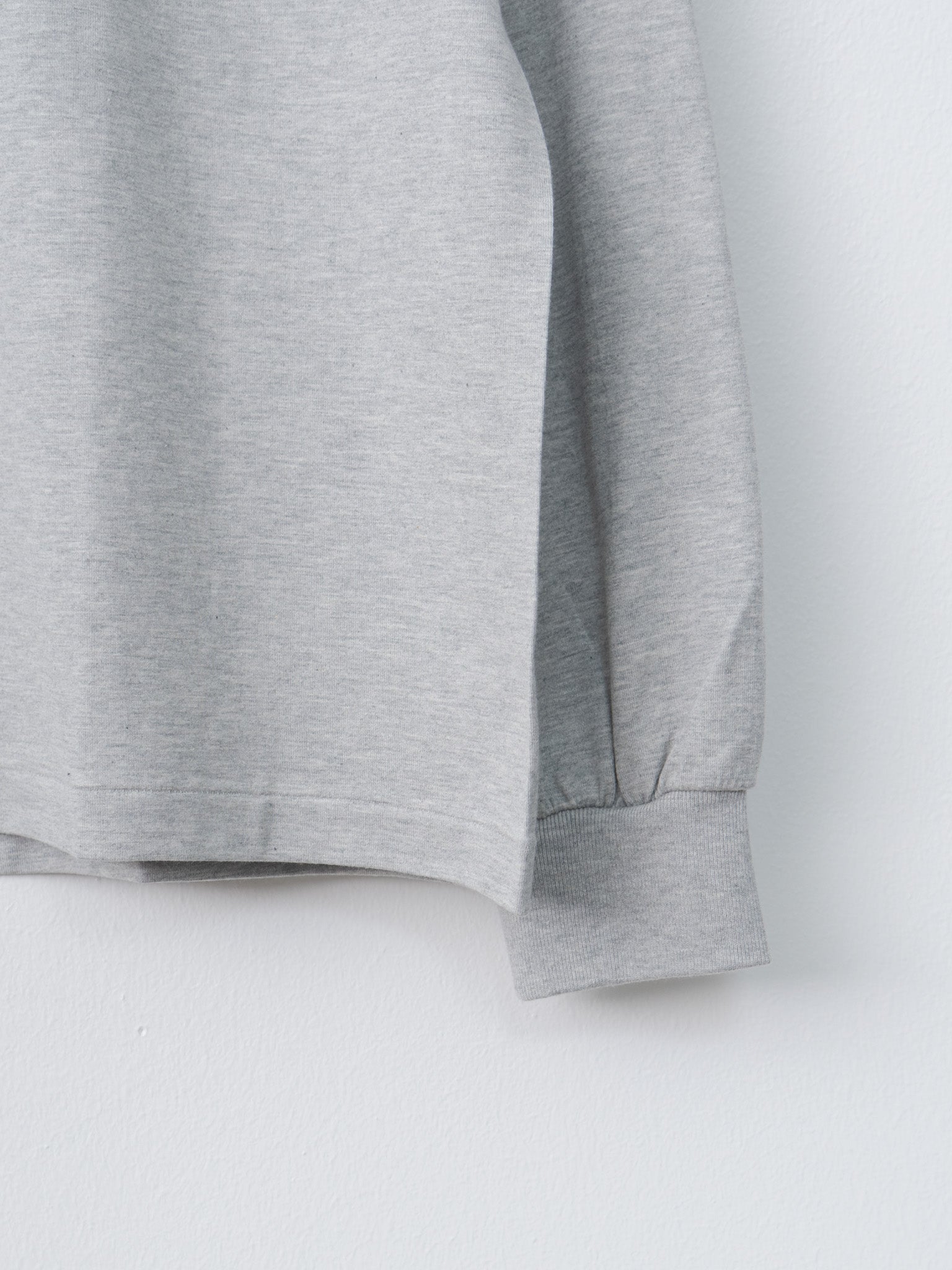 Namu Shop - Kaptain Sunshine Suvin Supima Tube L/S Tee Light - Feather Gray
