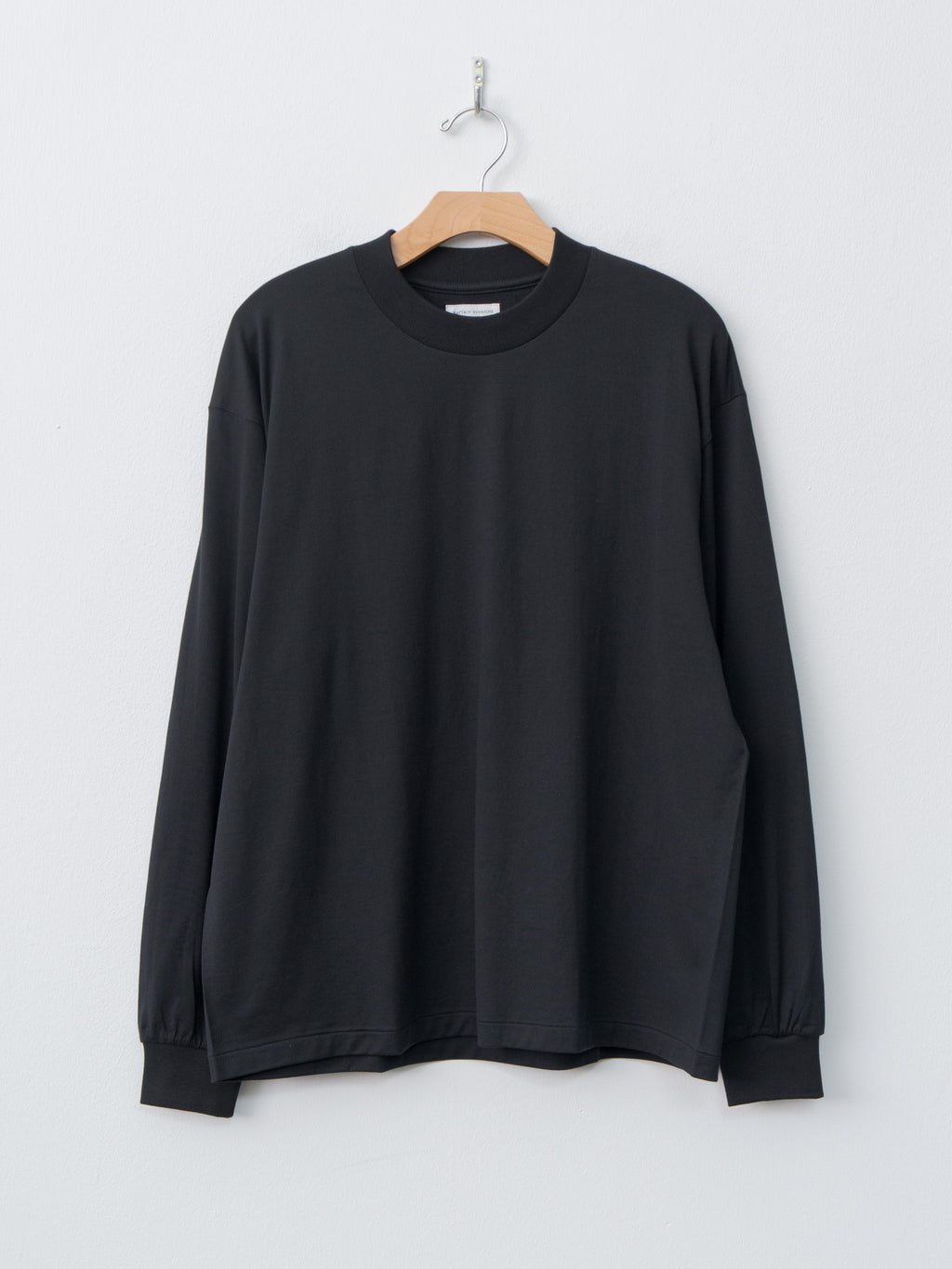 Suvin Supima Tube L/S Tee Light - Black