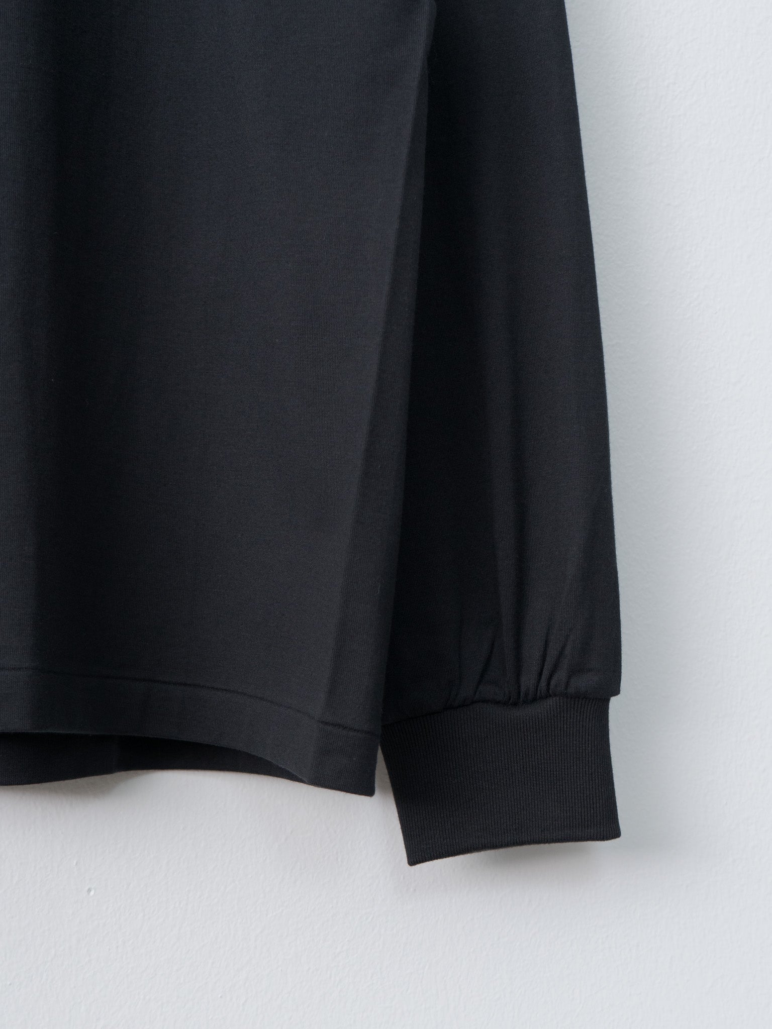 Namu Shop - Kaptain Sunshine Suvin Supima Tube L/S Tee Light - Black