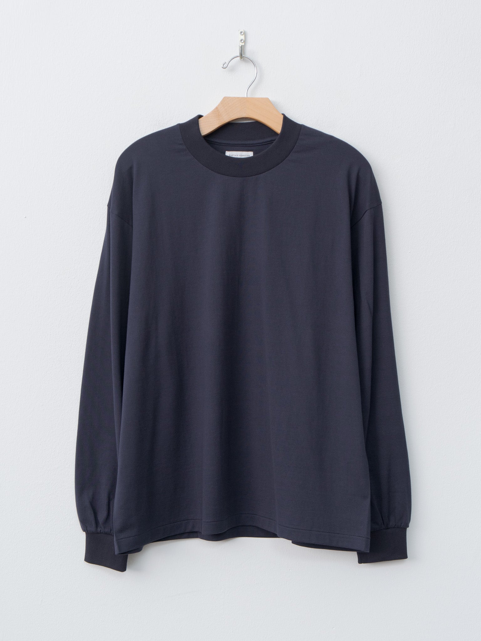 Namu Shop - Kaptain Sunshine Suvin Supima Tube L/S Tee Light - Navy