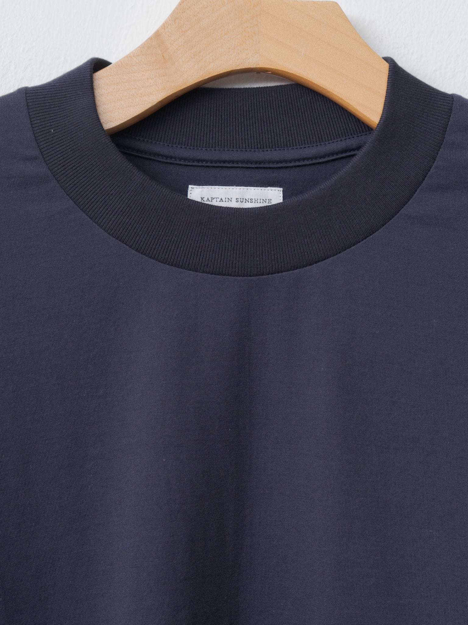 Namu Shop - Kaptain Sunshine Suvin Supima Tube L/S Tee Light - Navy