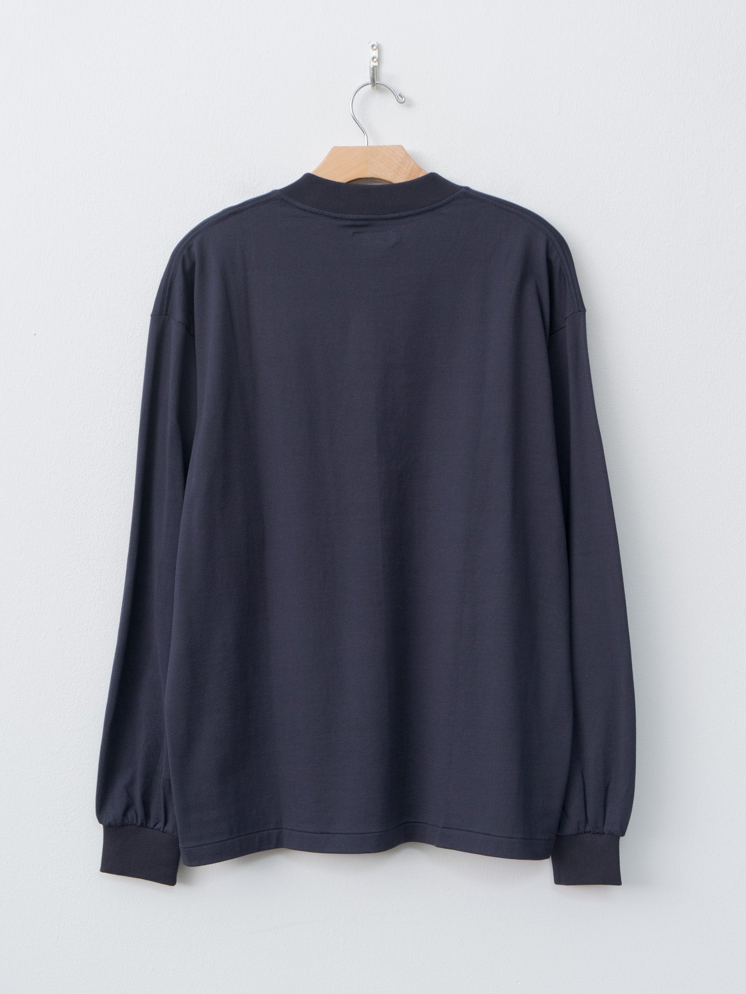 Namu Shop - Kaptain Sunshine Suvin Supima Tube L/S Tee Light - Navy
