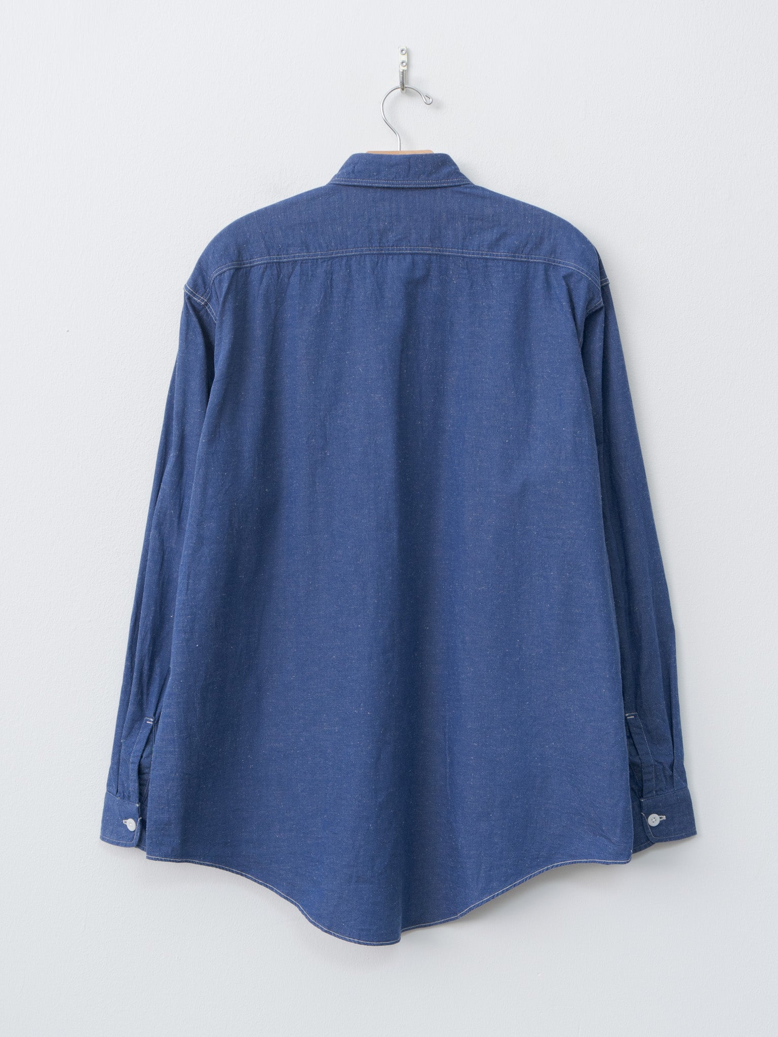 Namu Shop - Kaptain Sunshine Work Shirt - Indigo Blue