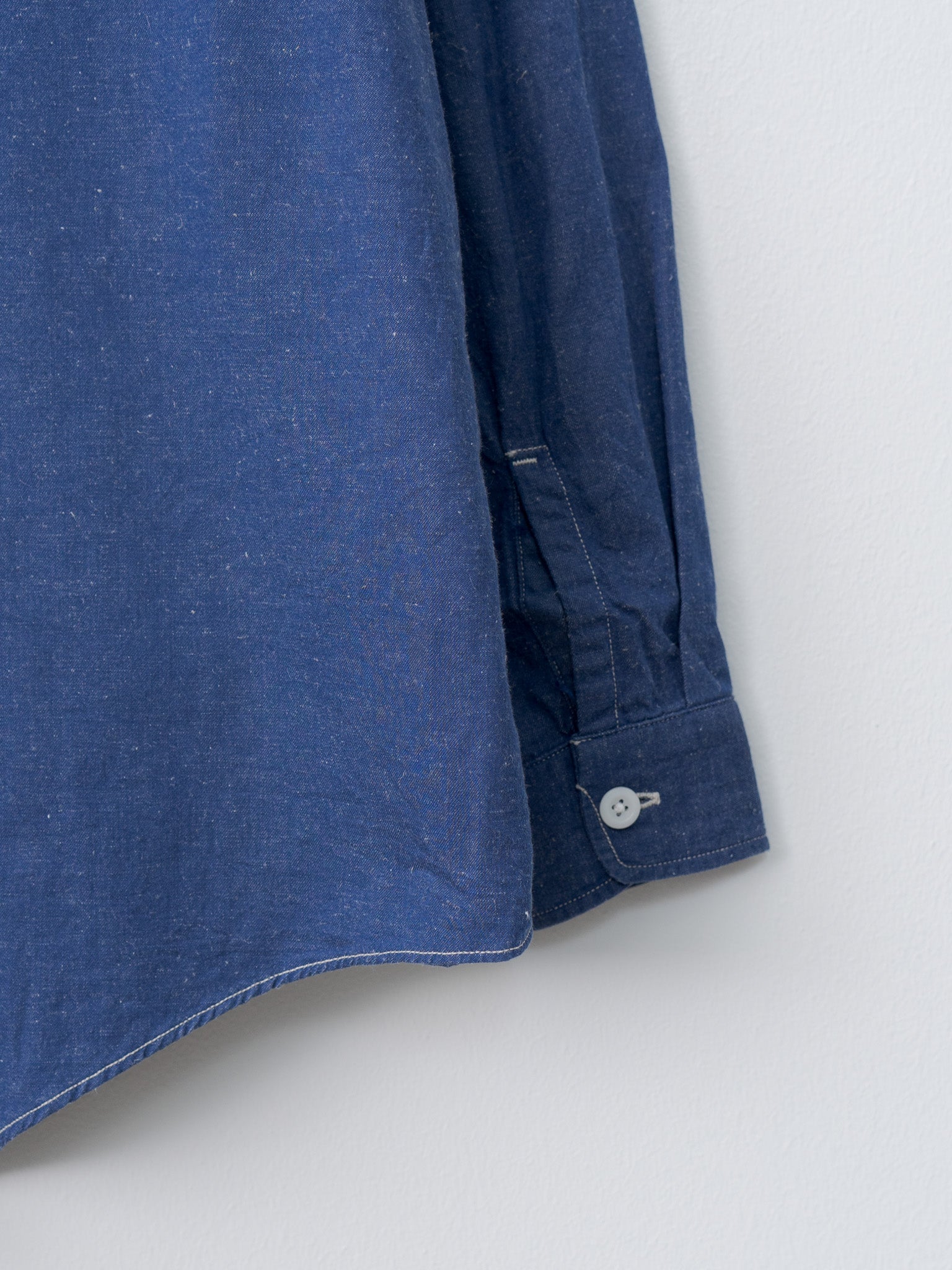 Namu Shop - Kaptain Sunshine Work Shirt - Indigo Blue