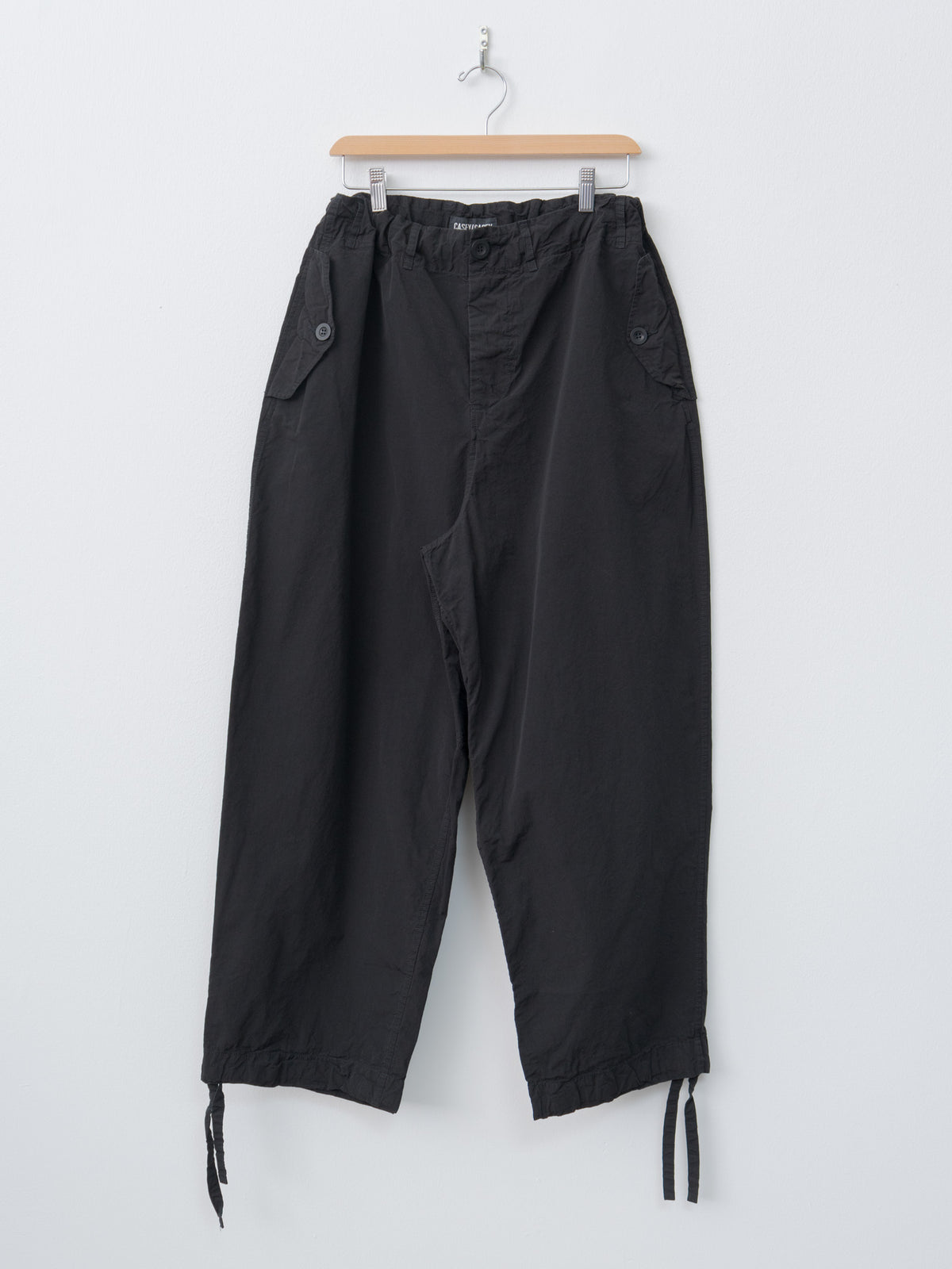 Namu Shop - Casey Casey Abel Pants PAPER COT - Pitch Black