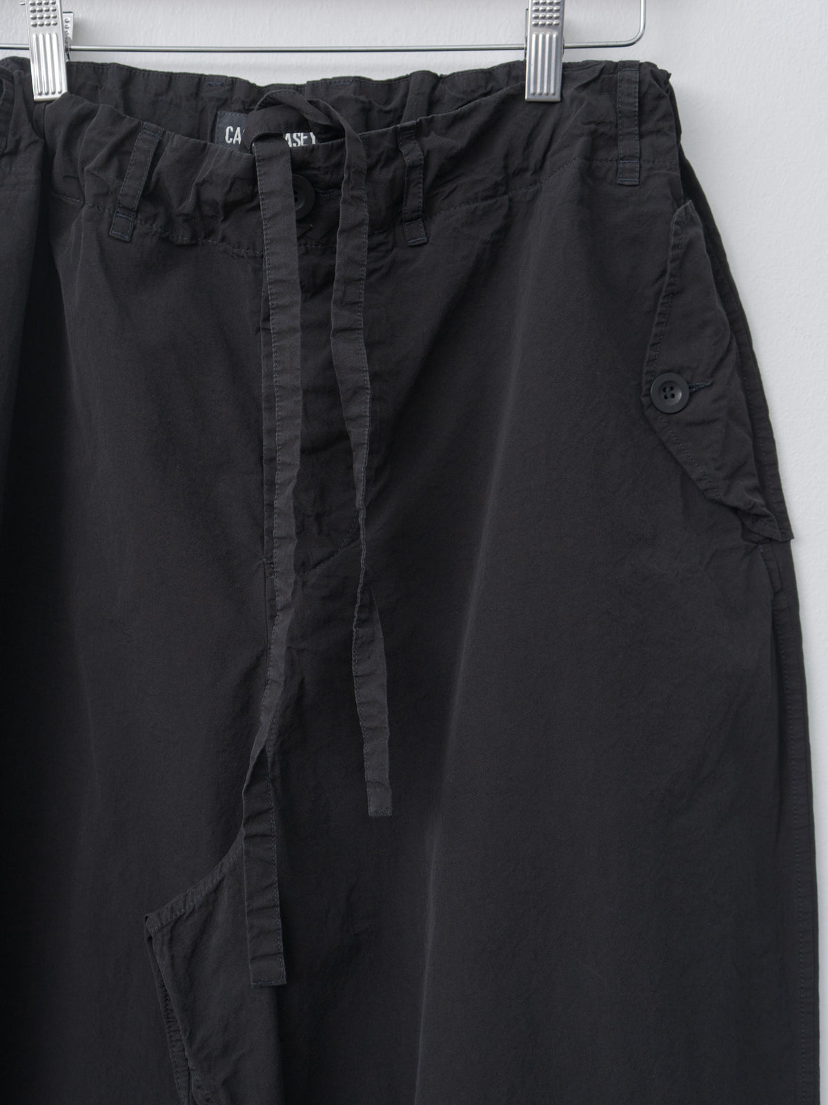 Namu Shop - Casey Casey Abel Pants PAPER COT - Pitch Black