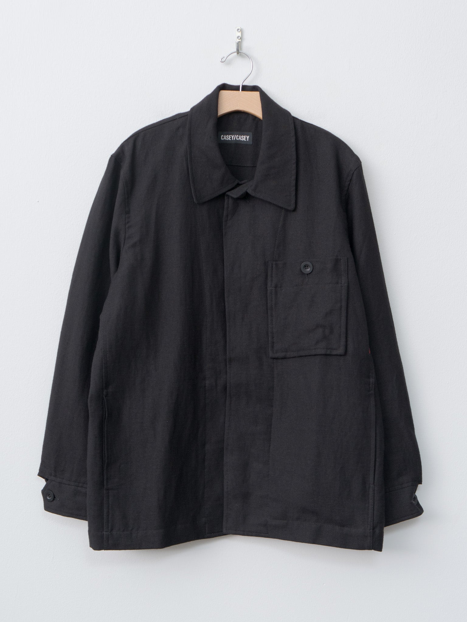 Namu Shop - Casey Casey Aki Shirt Jacket FELT - Black