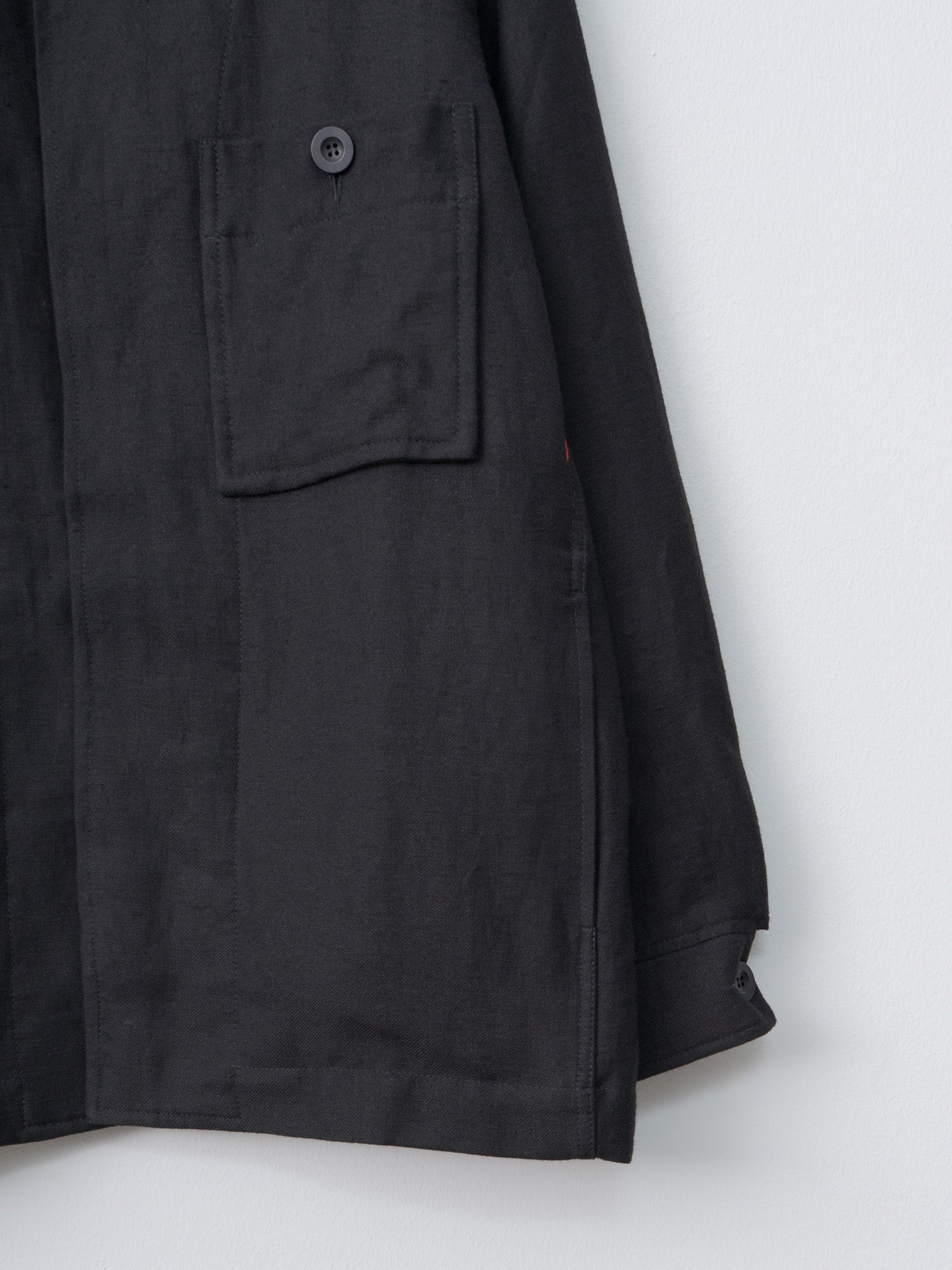 Namu Shop - Casey Casey Aki Shirt Jacket FELT - Black