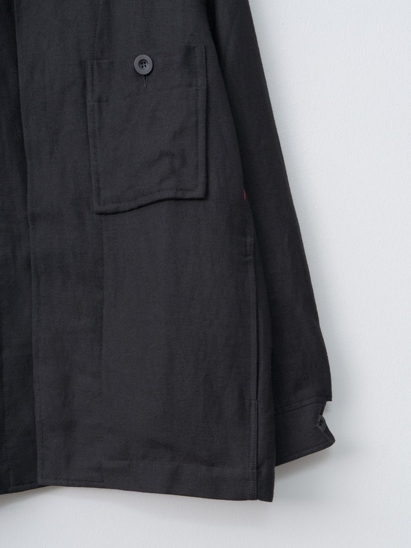Namu Shop - Casey Casey Aki Shirt Jacket FELT - Black