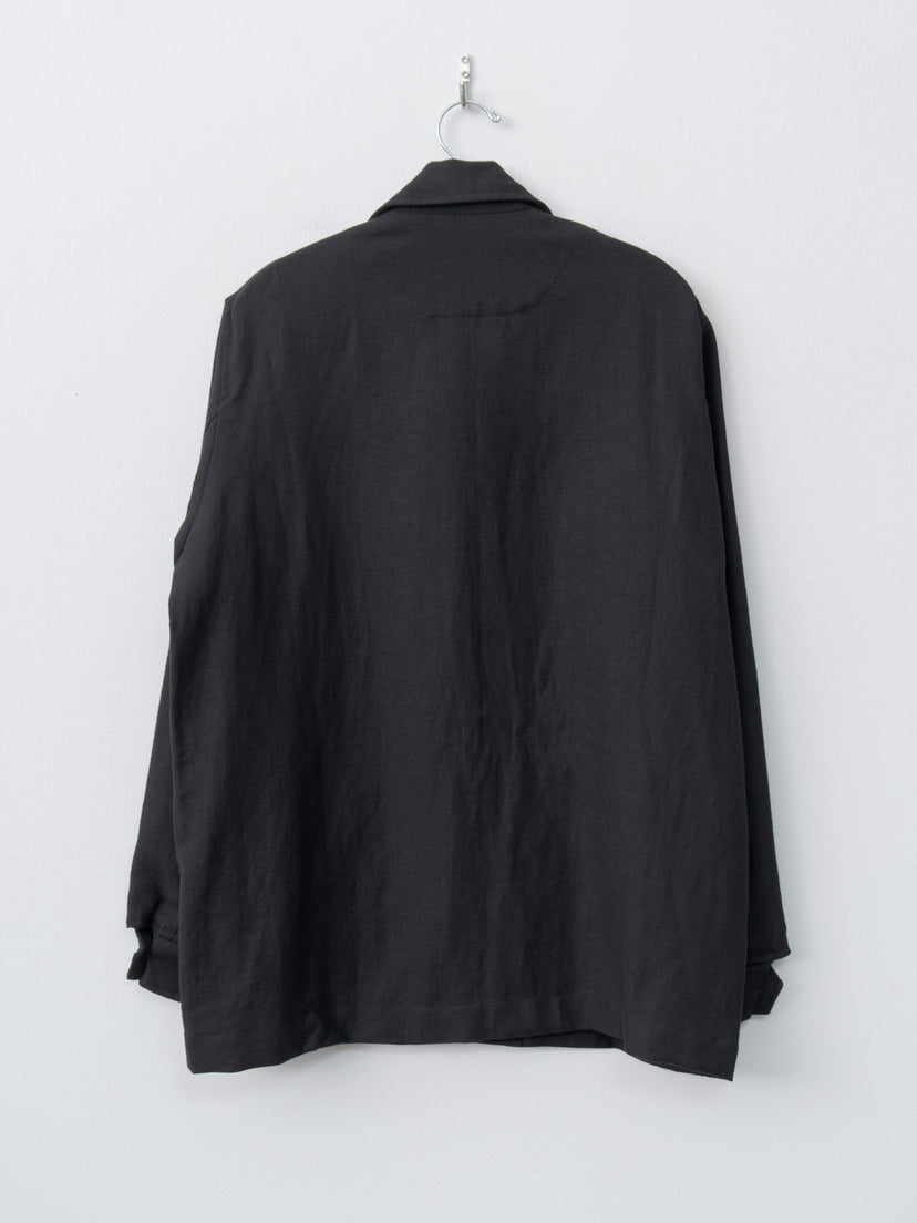 Namu Shop - Casey Casey Aki Shirt Jacket FELT - Black