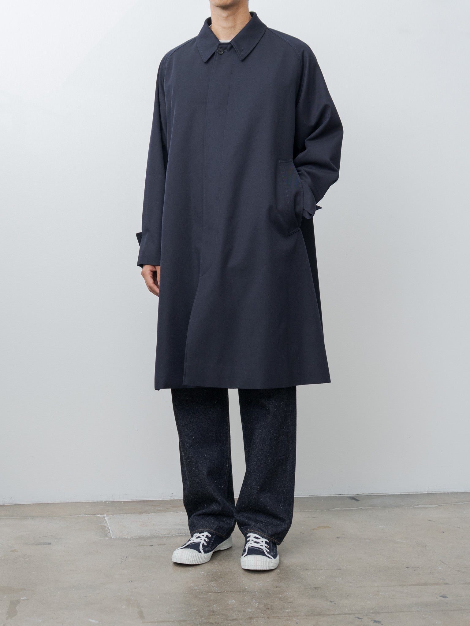 Namu Shop - Kaptain Sunshine Walker Coat - Navy