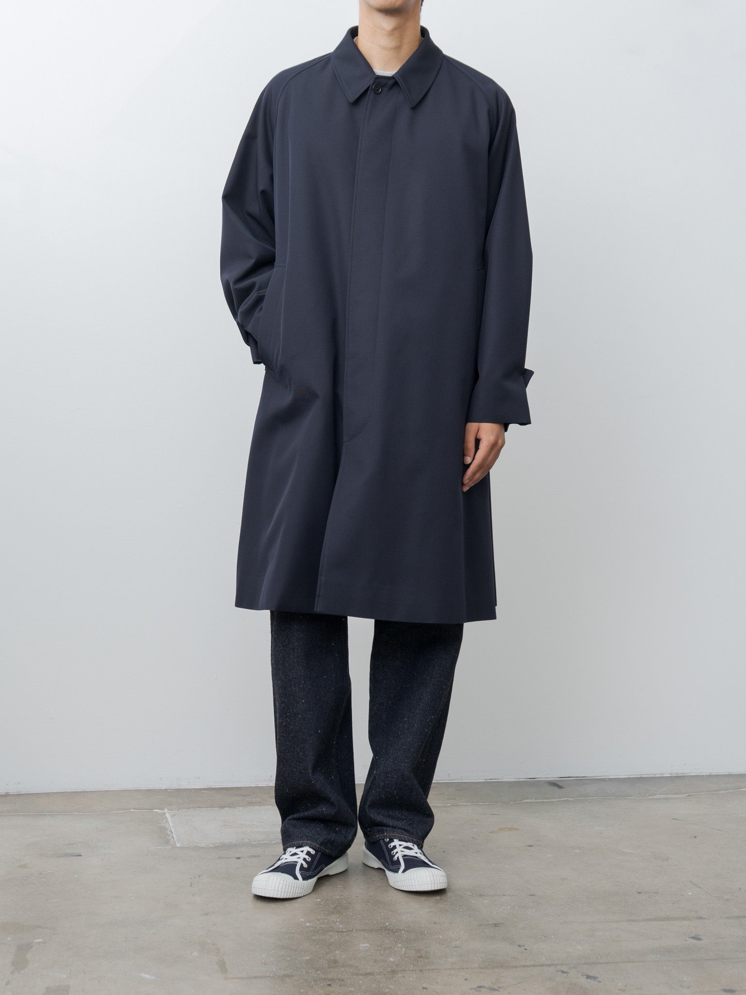 Namu Shop - Kaptain Sunshine Walker Coat - Navy