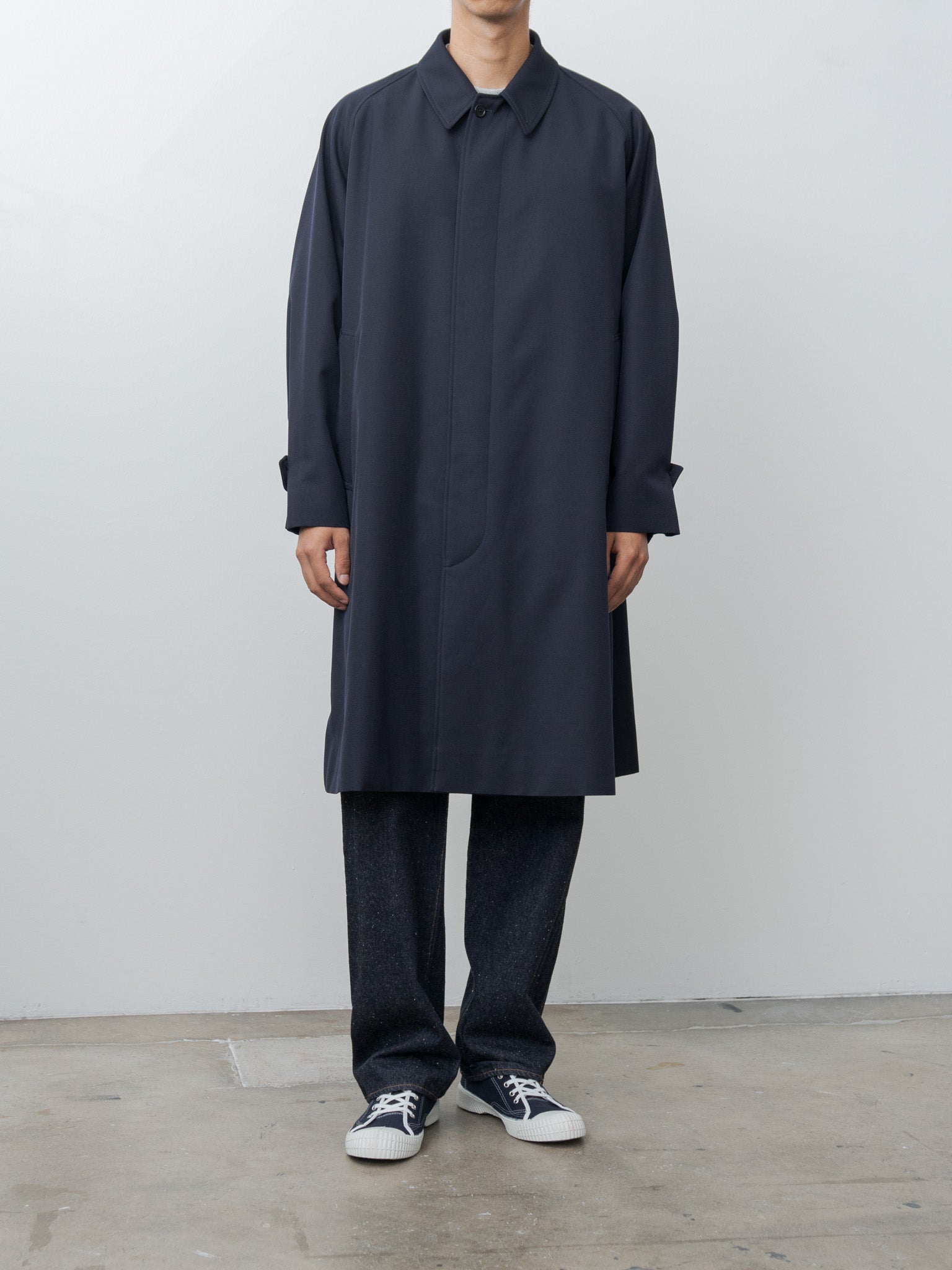 Namu Shop - Kaptain Sunshine Walker Coat - Navy