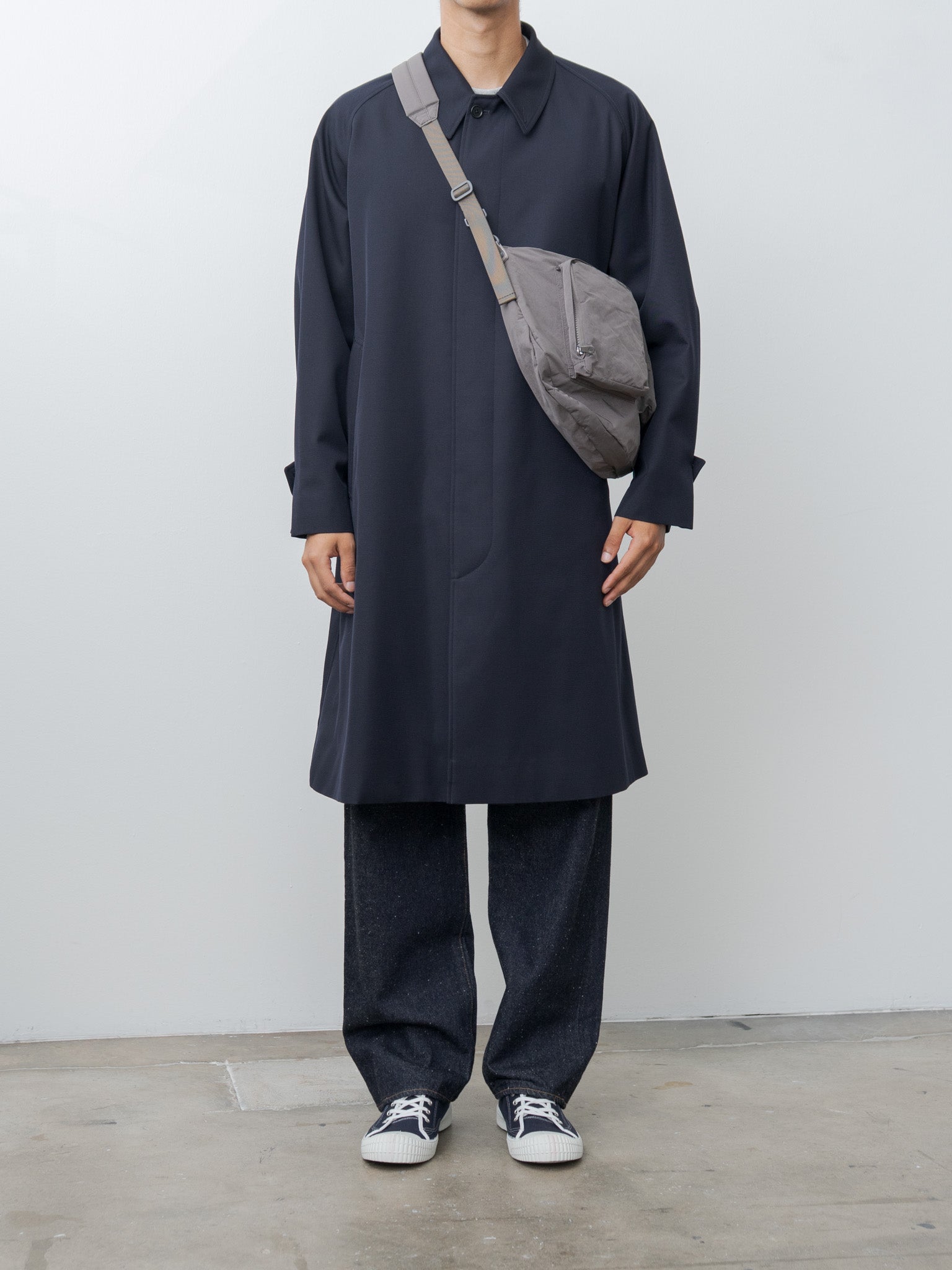 Namu Shop - Kaptain Sunshine 1930 Straight Denim Pants - Indigo One Wash