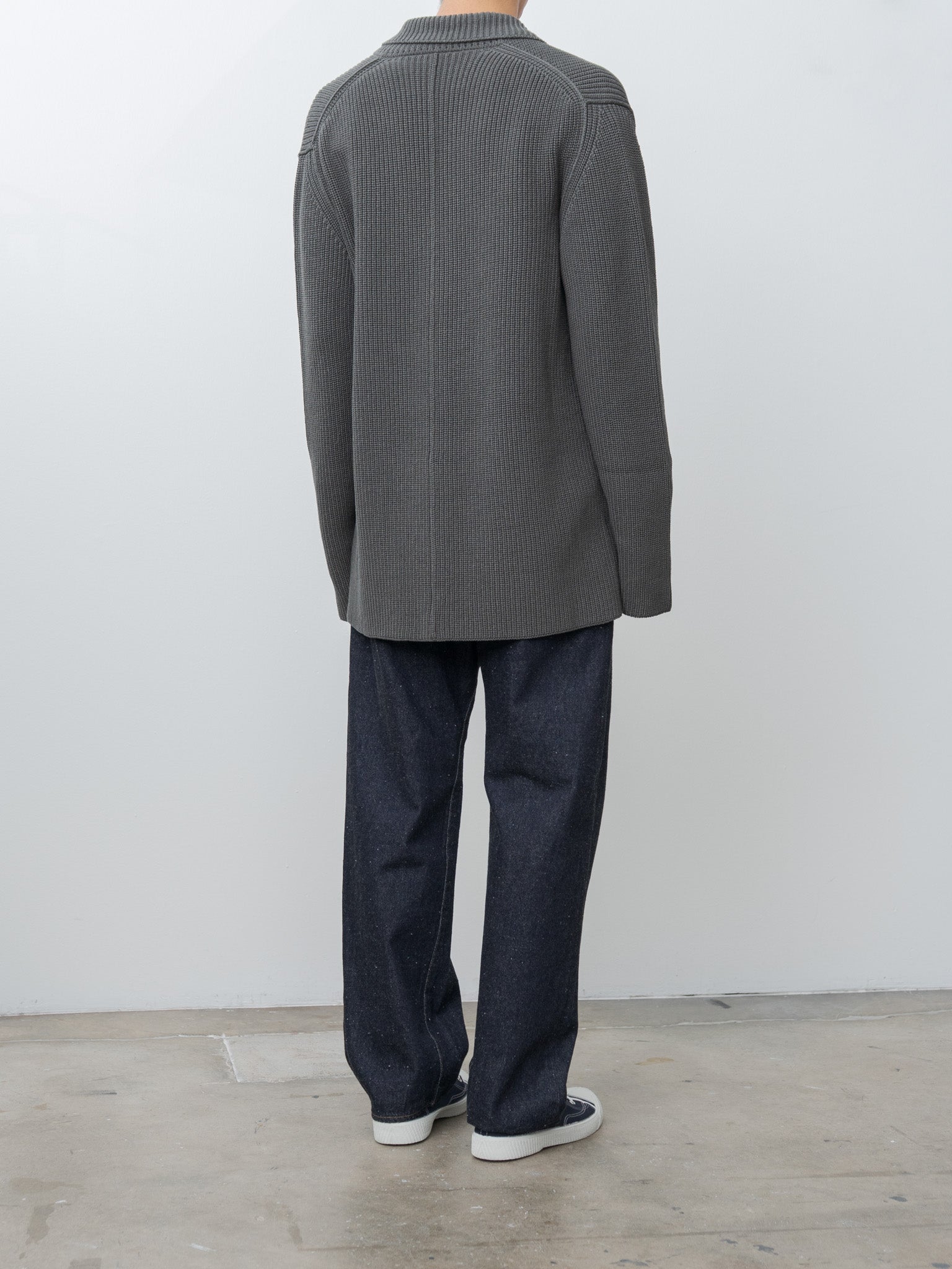 Namu Shop - Casey Casey Pannocchia Jacket CREPE COT - Storm