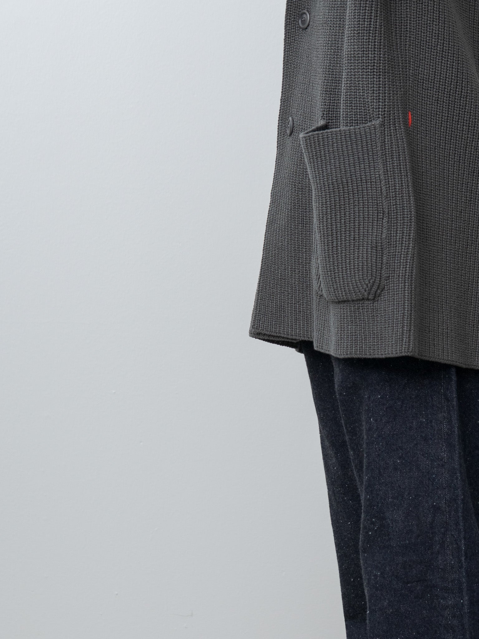 Namu Shop - Casey Casey Pannocchia Jacket CREPE COT - Storm