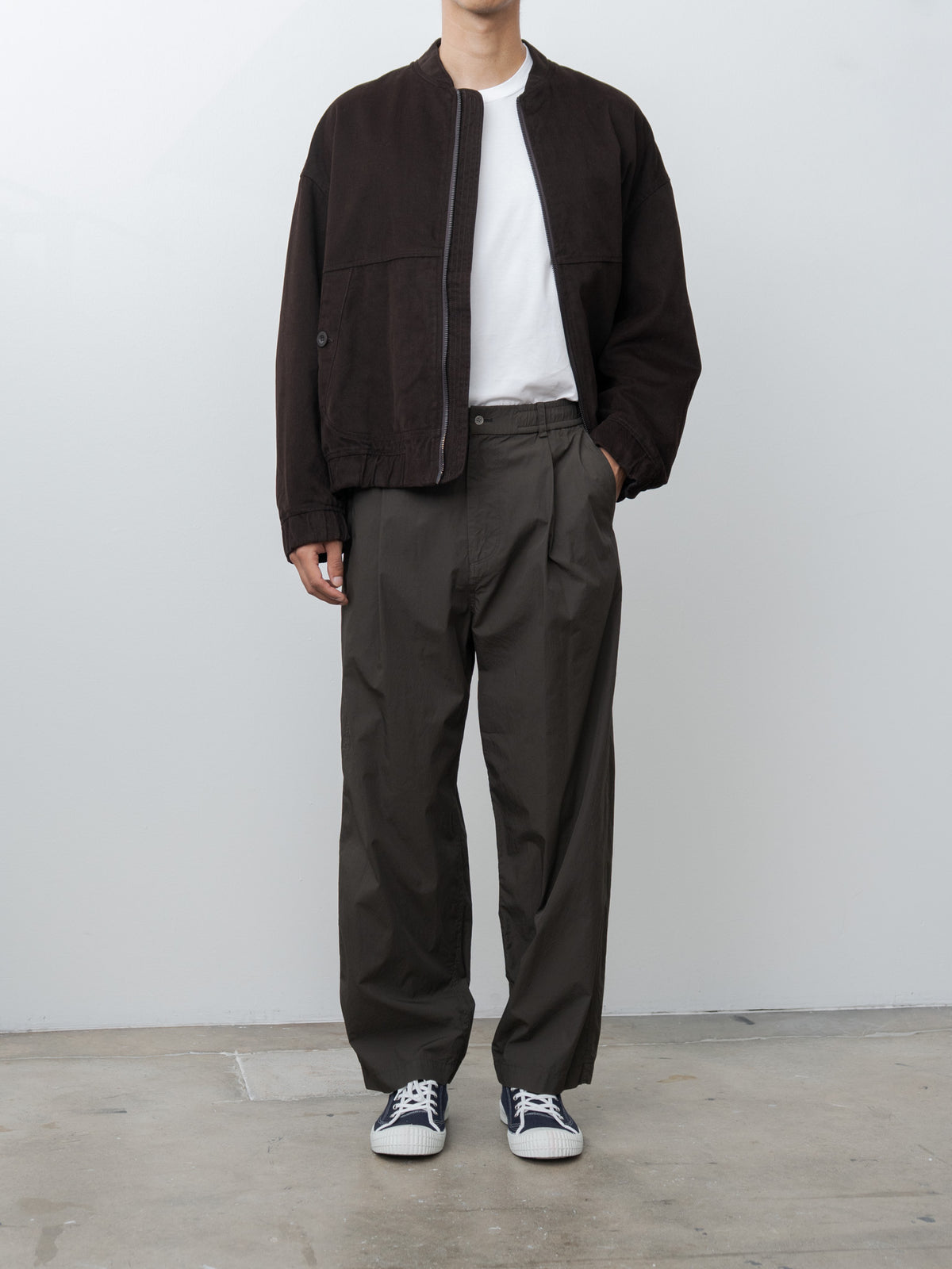 Namu Shop - Casey Casey Mika Blouson SOFTY - Chocolate