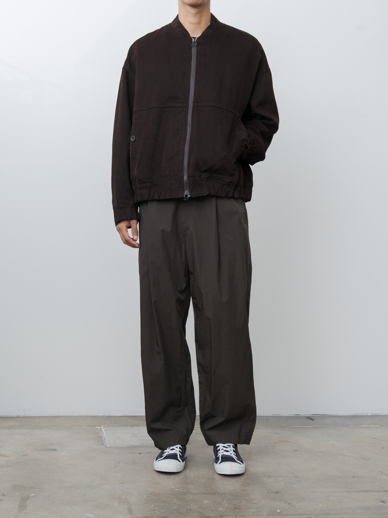 Namu Shop - Casey Casey Mika Blouson SOFTY - Chocolate