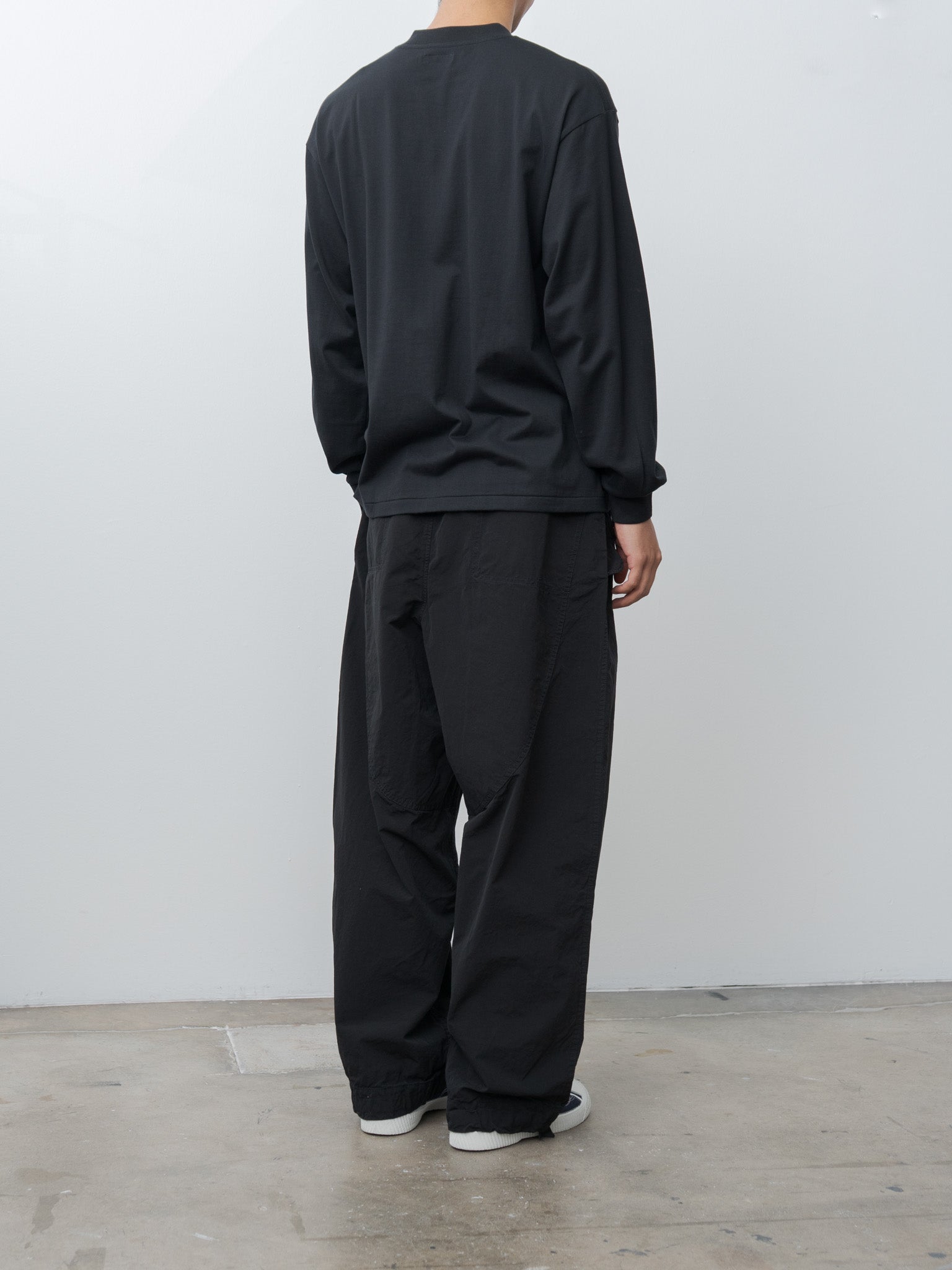 Namu Shop - Kaptain Sunshine Suvin Supima Tube L/S Tee Light - Black