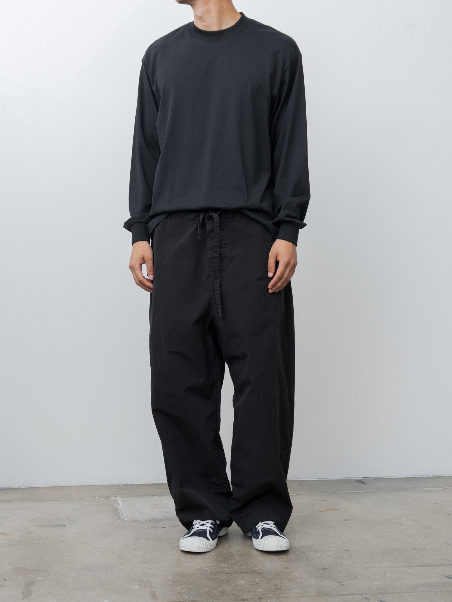 Namu Shop - Casey Casey Abel Pants PAPER COT - Pitch Black