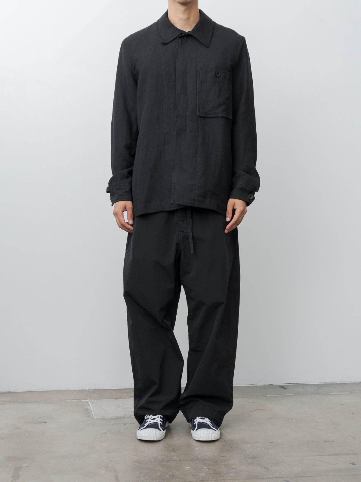 Namu Shop - Casey Casey Abel Pants PAPER COT - Pitch Black
