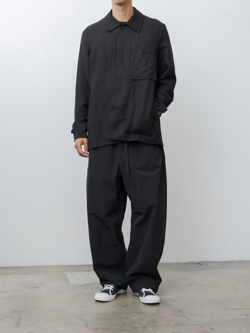 Namu Shop - Casey Casey Abel Pants PAPER COT - Pitch Black