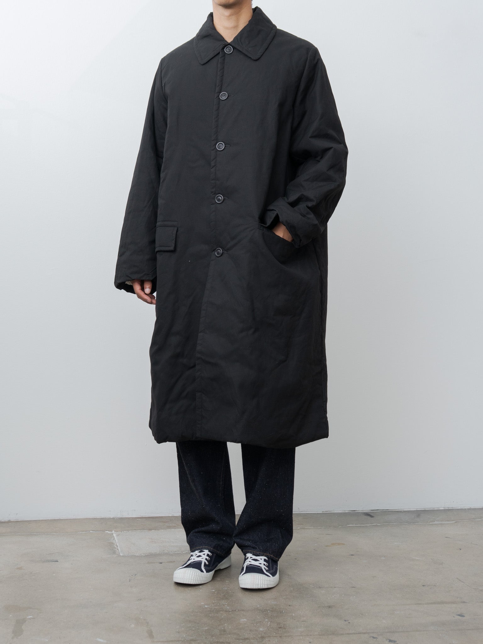 Namu Shop - Casey Casey Milu Coat H WAX - Black