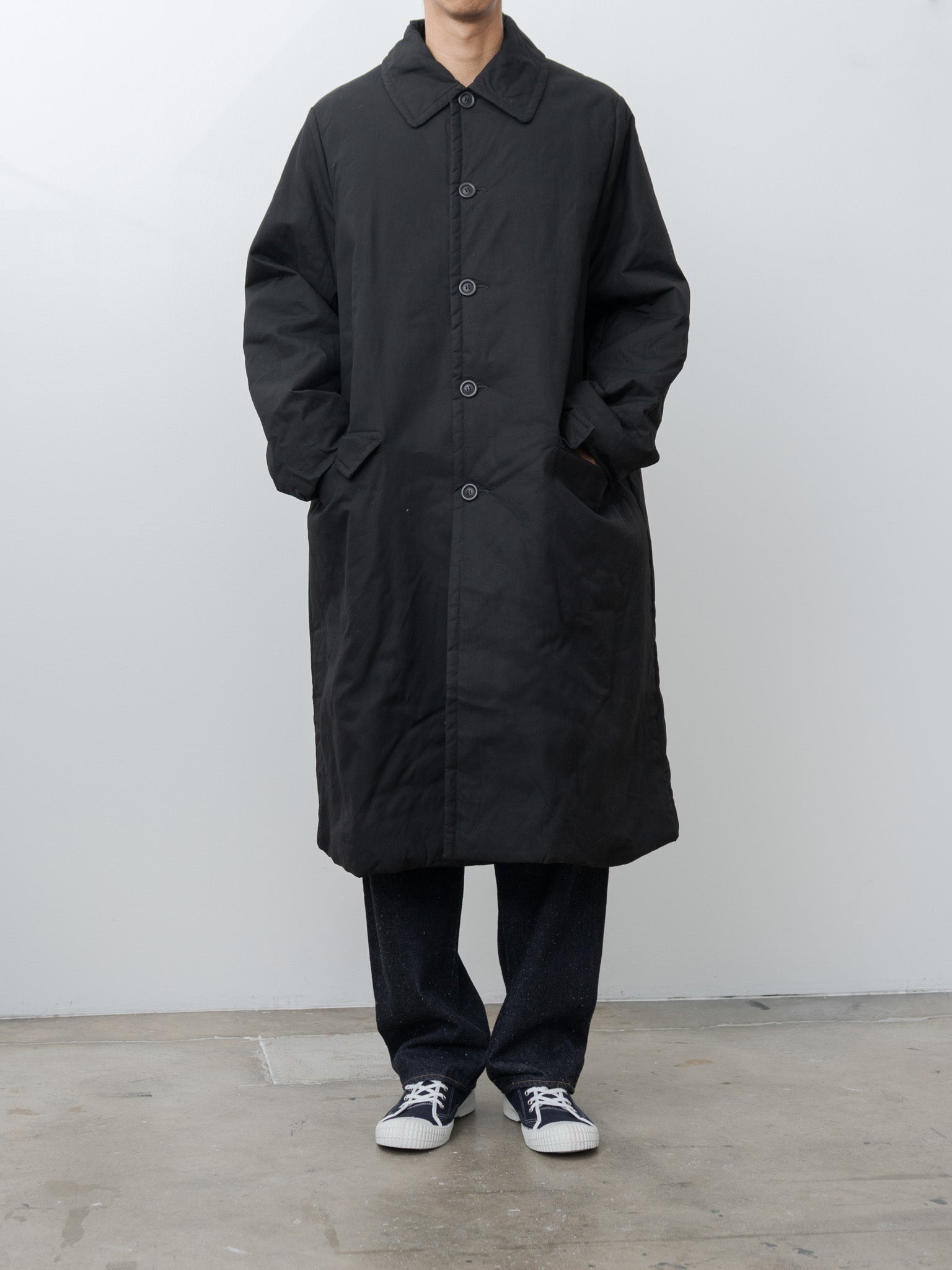 Namu Shop - Casey Casey Milu Coat H WAX - Black