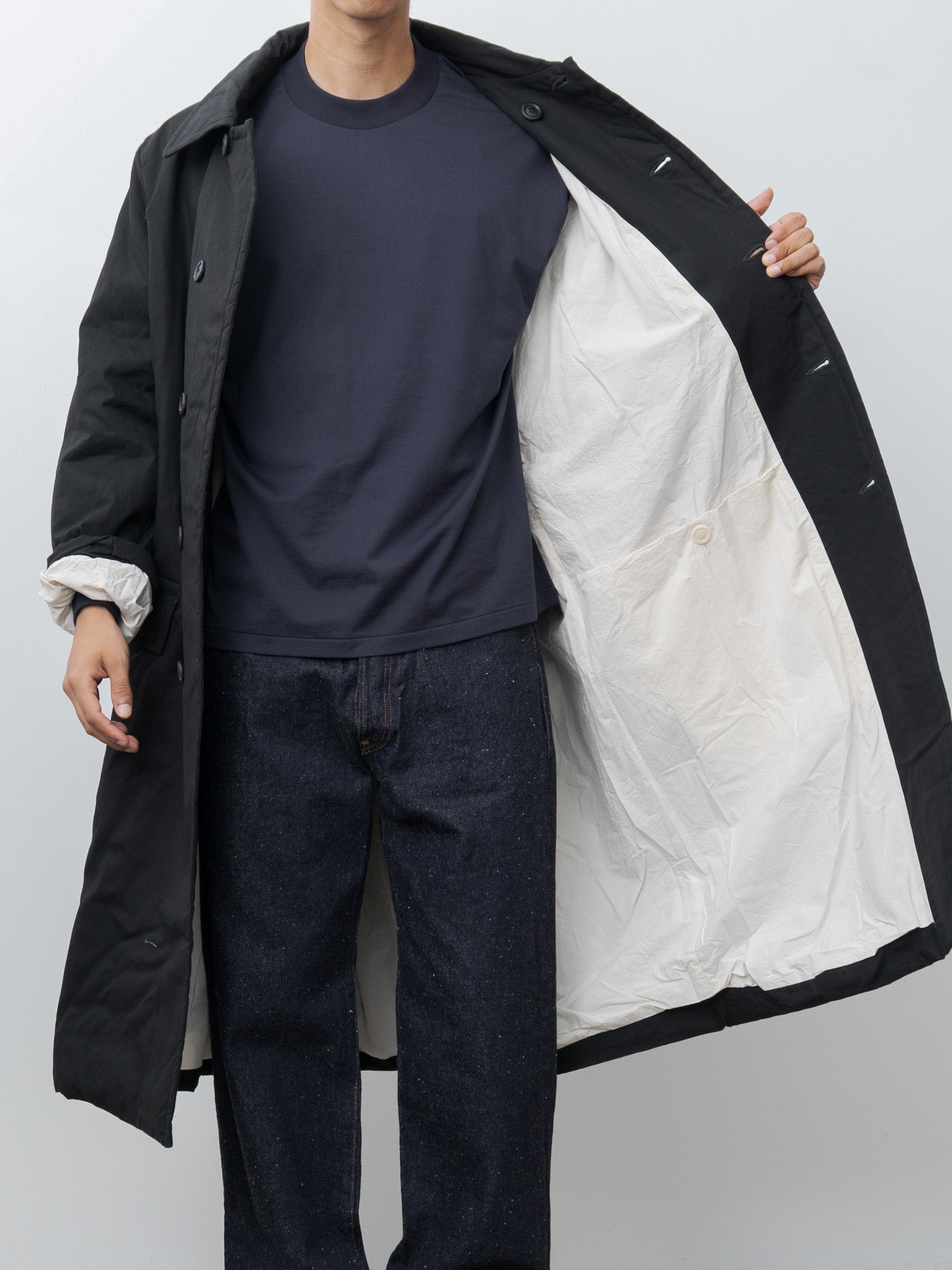 Namu Shop - Casey Casey Milu Coat H WAX - Black