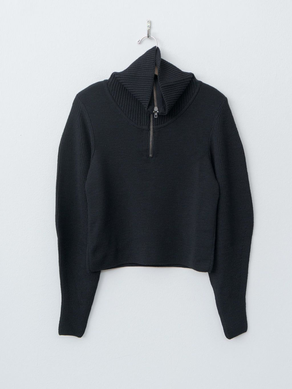 Namu Shop - Lemaire Zipped Sweater - Black