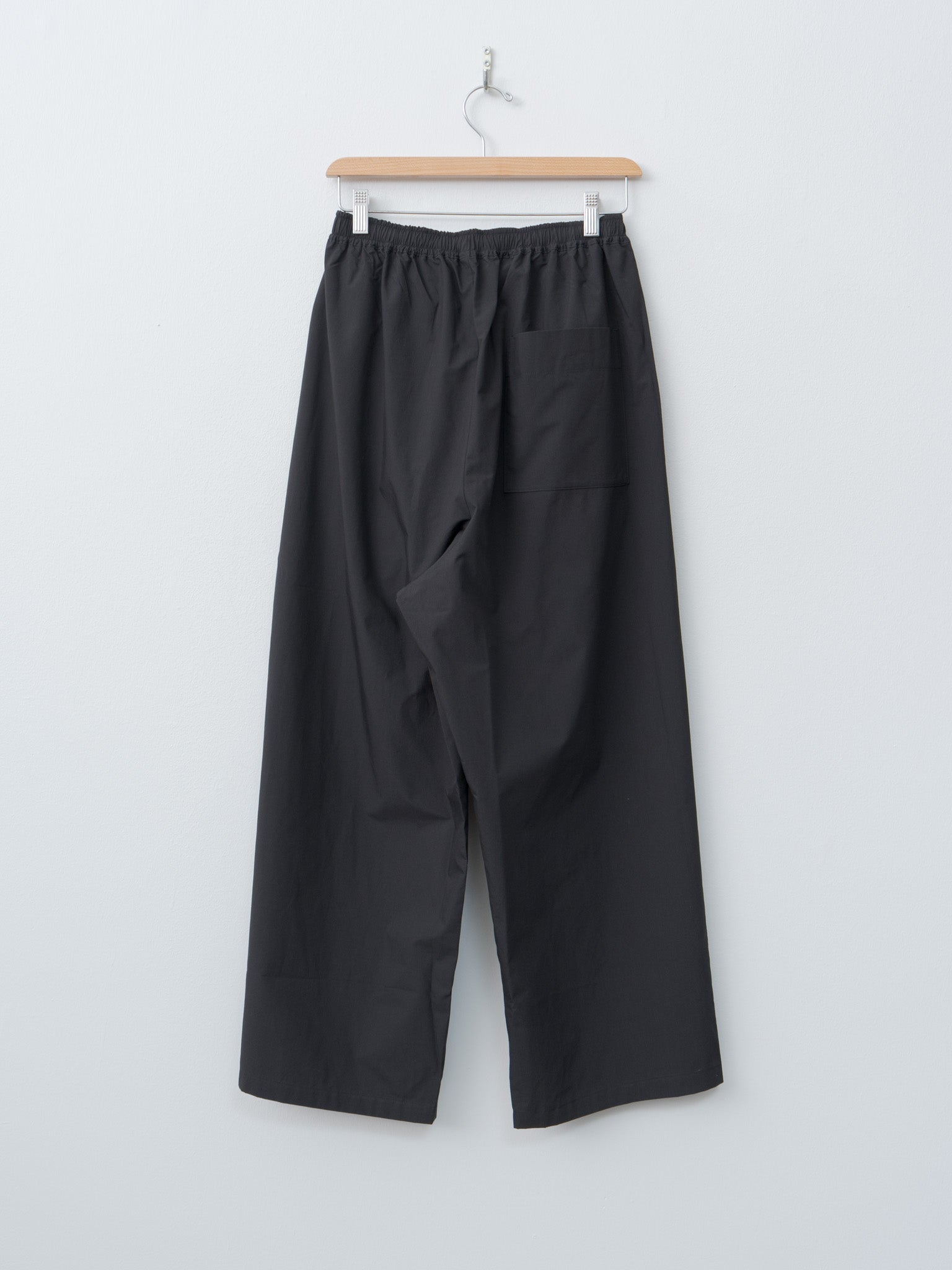 Namu Shop - Veritecoeur Box Pleats Easy Pants - Black