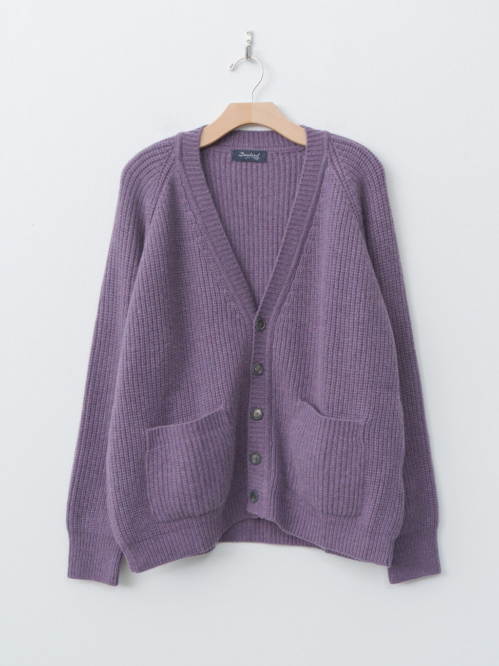 Namu Shop - Bergfabel Cashmere Cardigan - Wineberry