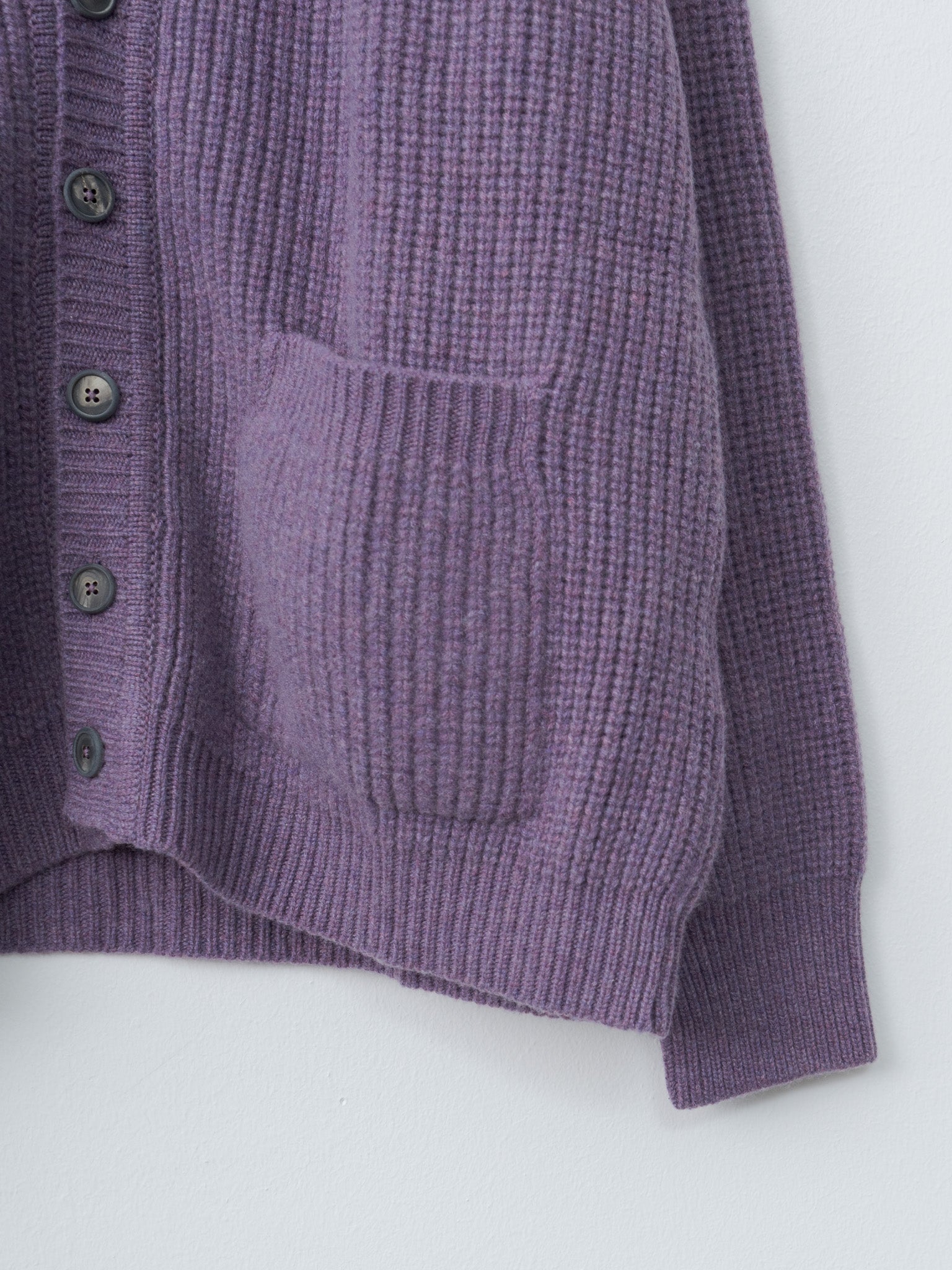 Namu Shop - Bergfabel Cashmere Cardigan - Wineberry