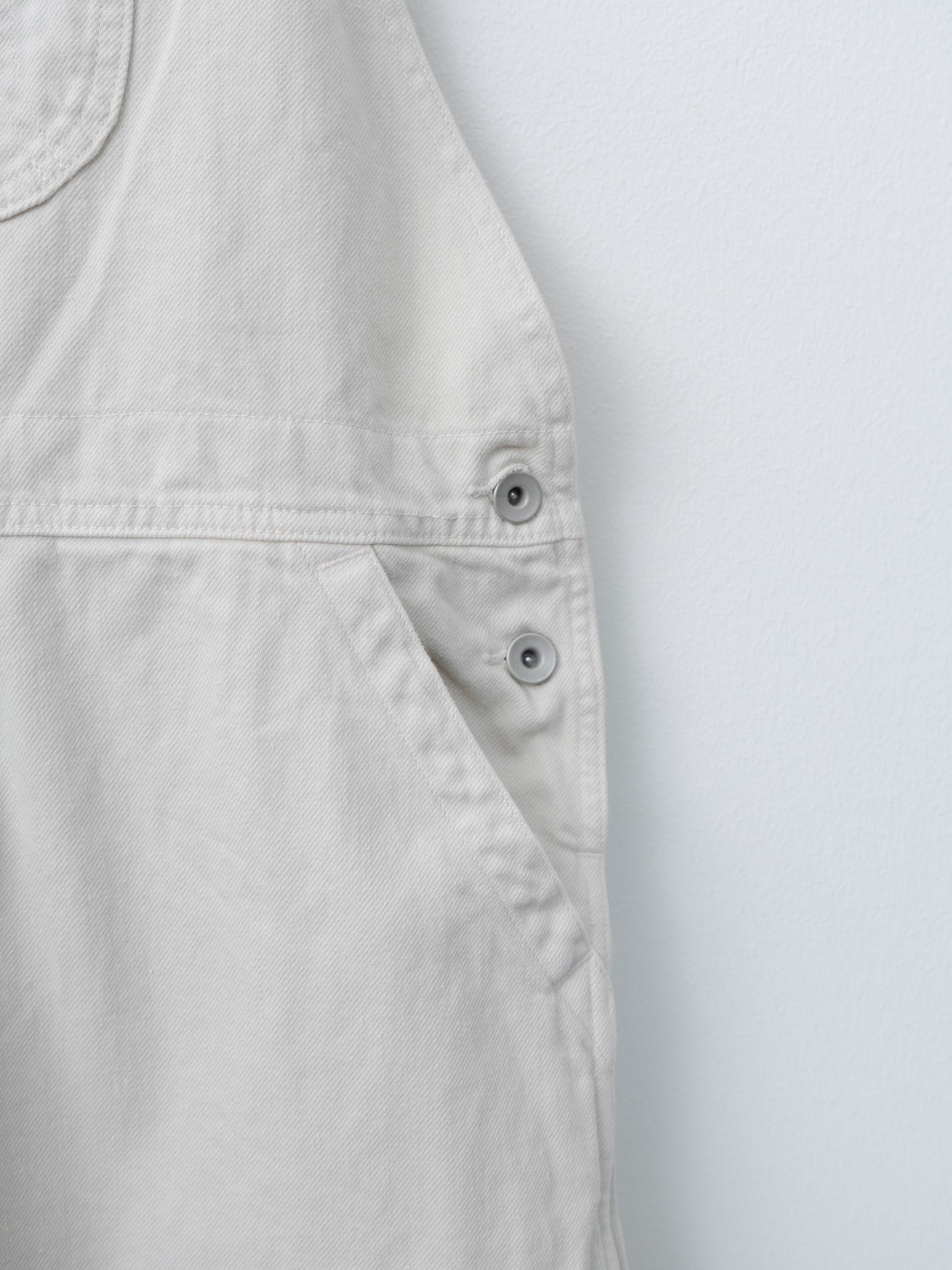 Namu Shop - Veritecoeur Denim Overall - Ivory
