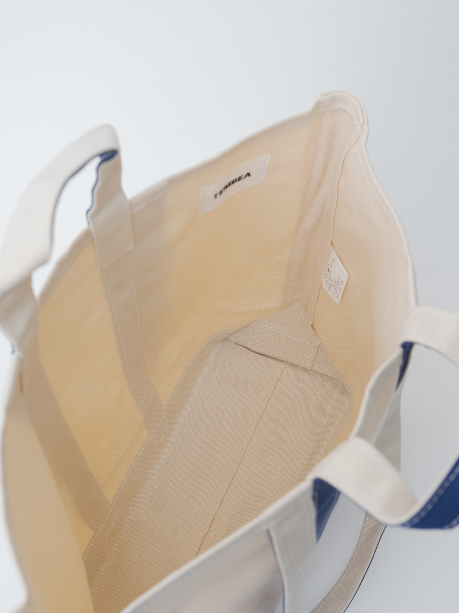 Namu Shop - Tembea Market Tote - Natural/Navy