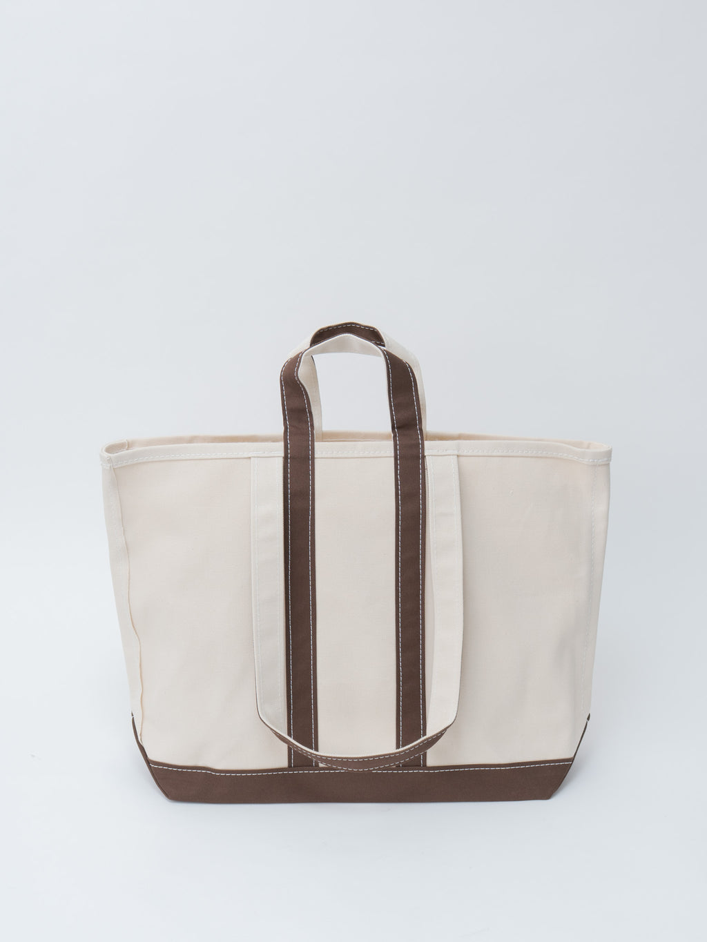 Namu Shop - Tembea Market Tote - Natural/Dark Chocolate