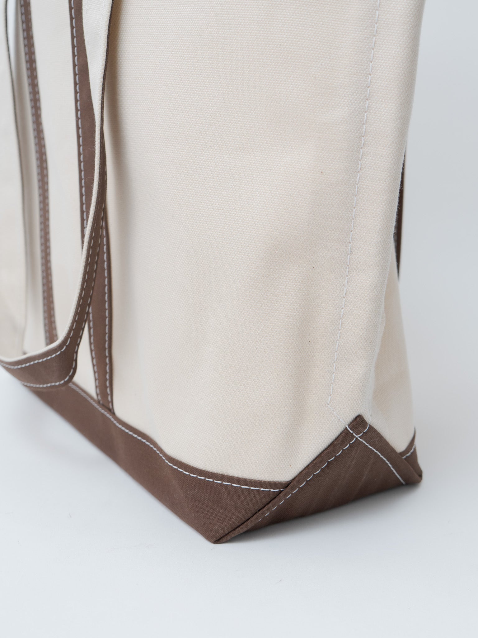 Namu Shop - Tembea Market Tote - Natural/Dark Chocolate