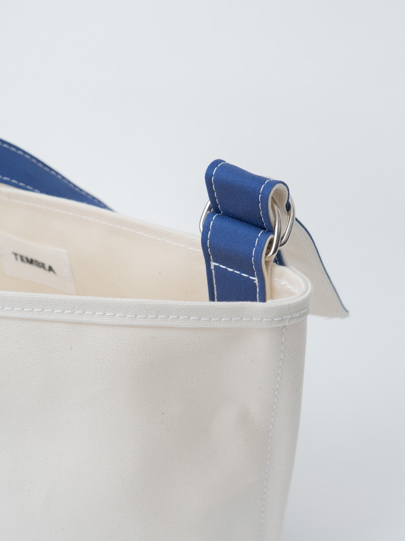 Namu Shop - Tembea Branch Tote Small - Natural/Navy