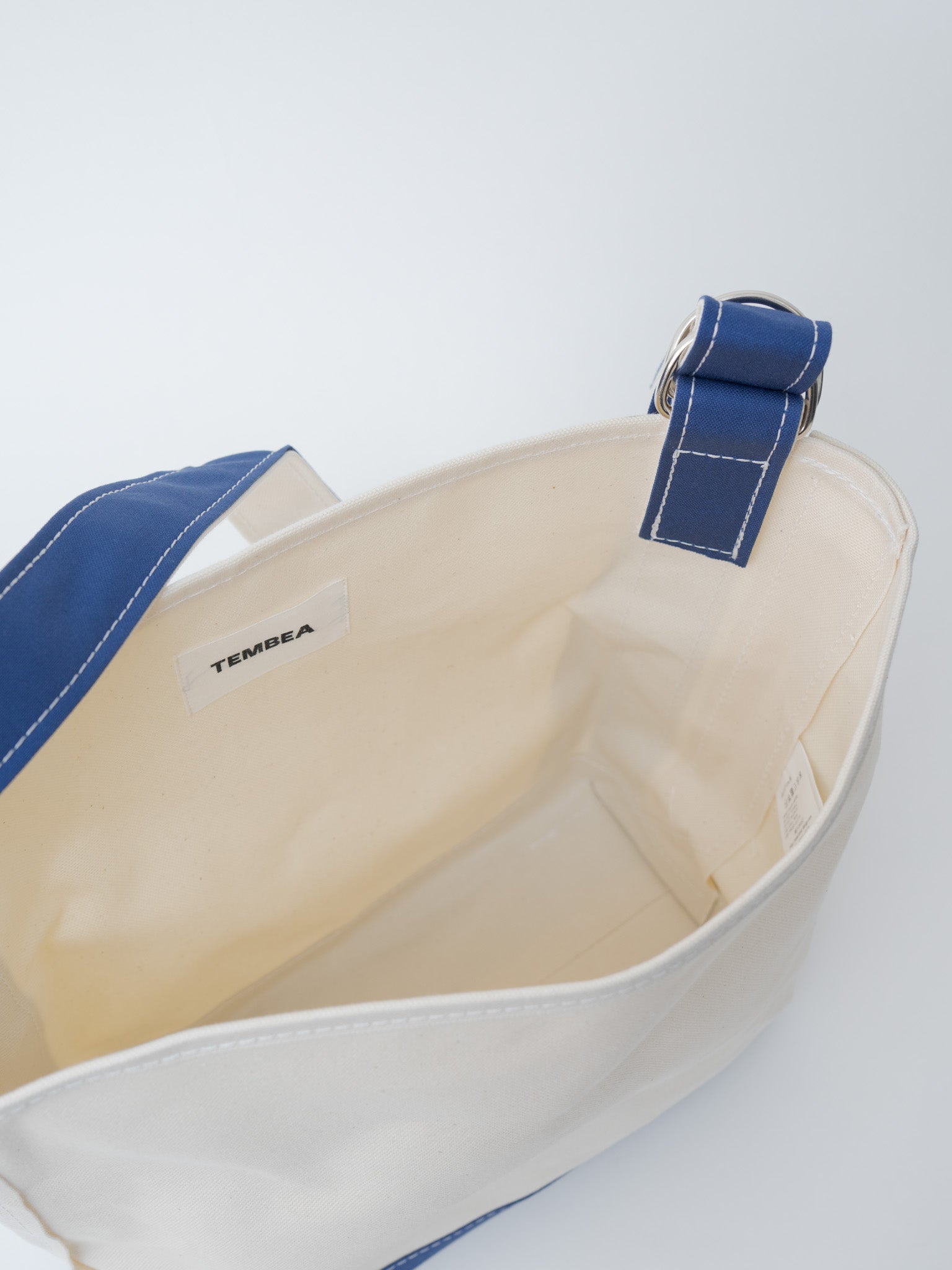 Namu Shop - Tembea Branch Tote Small - Natural/Navy