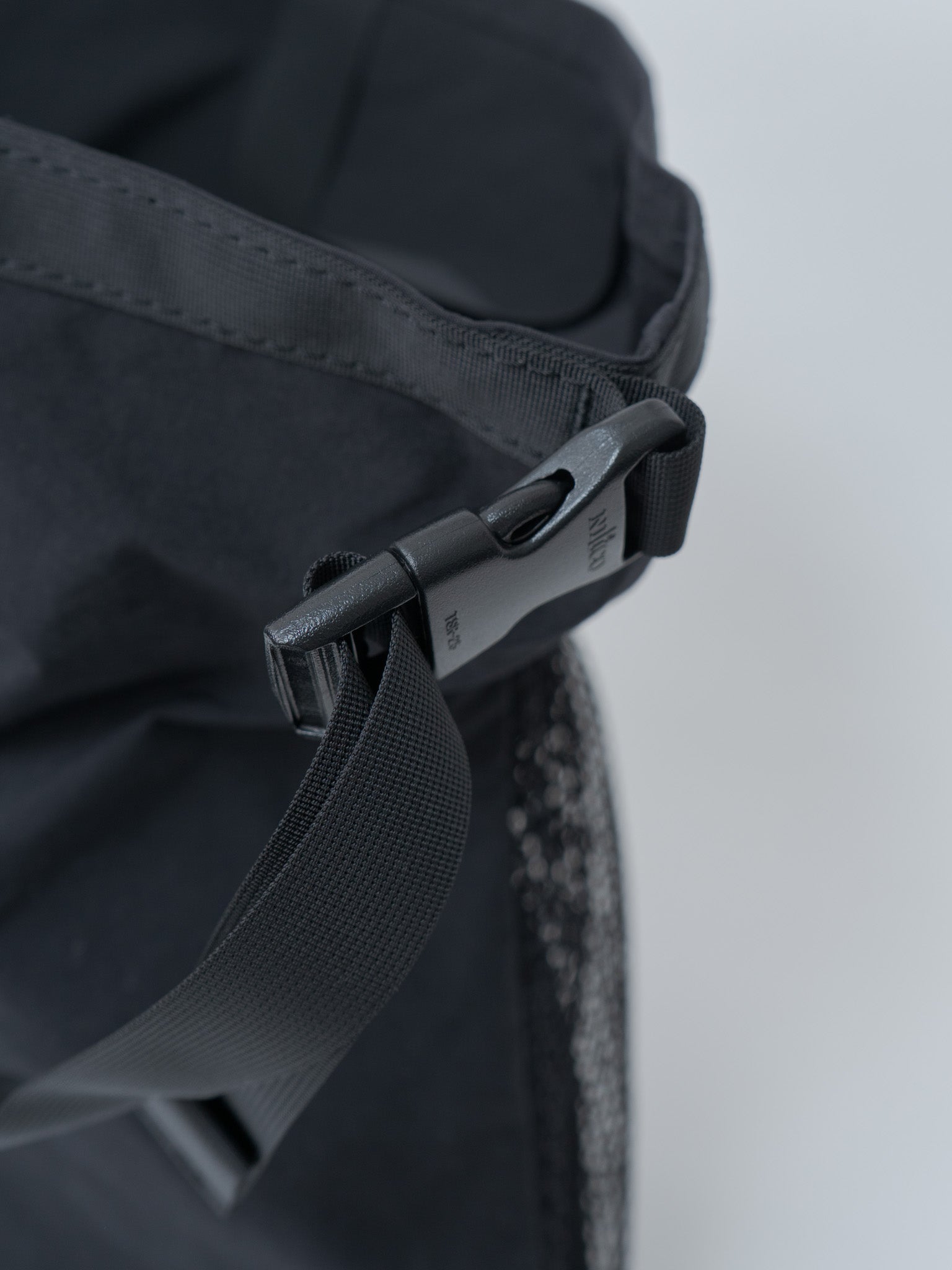 Namu Shop - Tembea Roll Top Tote - Black/Black