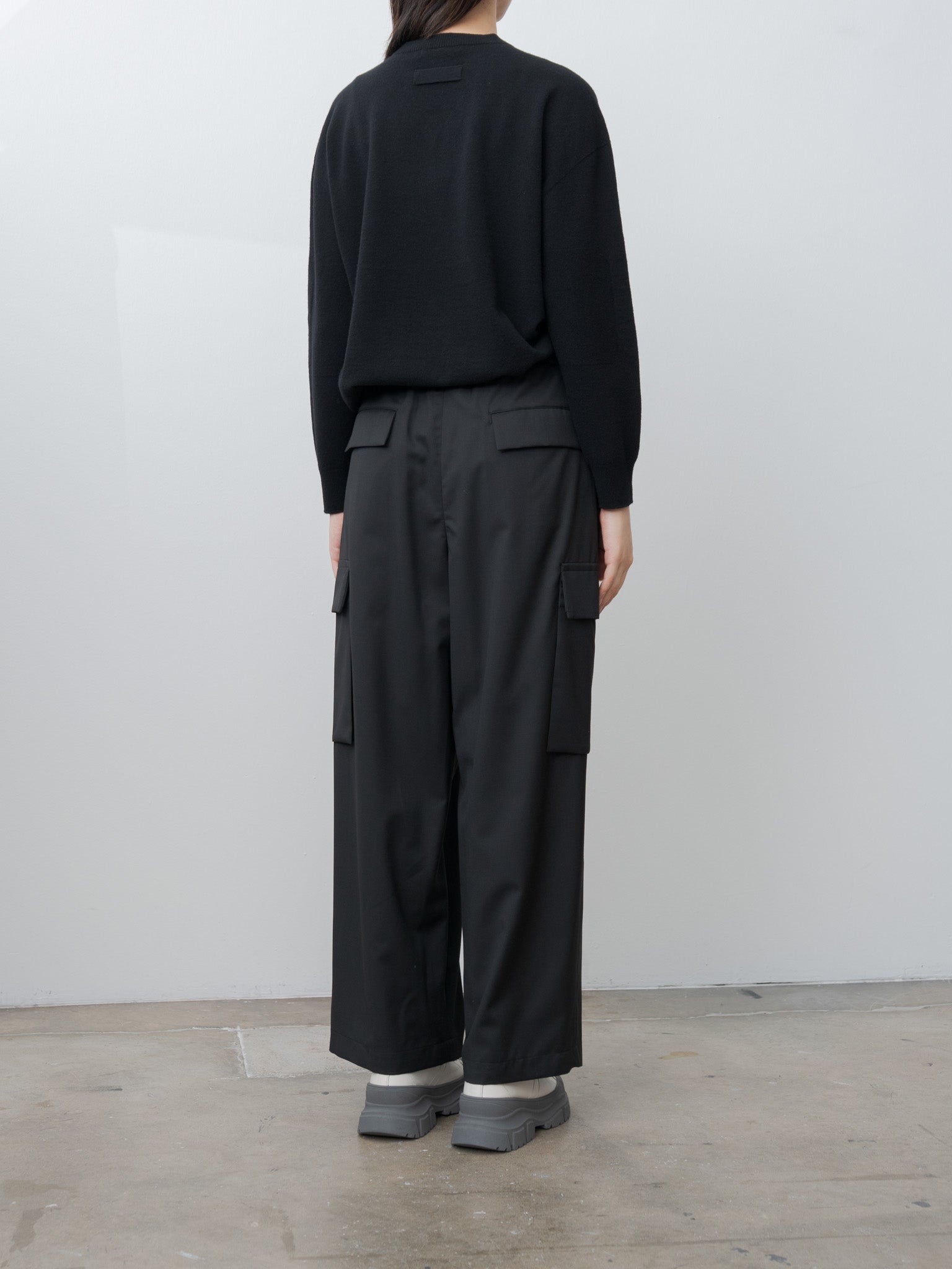 Namu Shop - Nicholson & Nicholson CLOVER-TRO Pants - Black