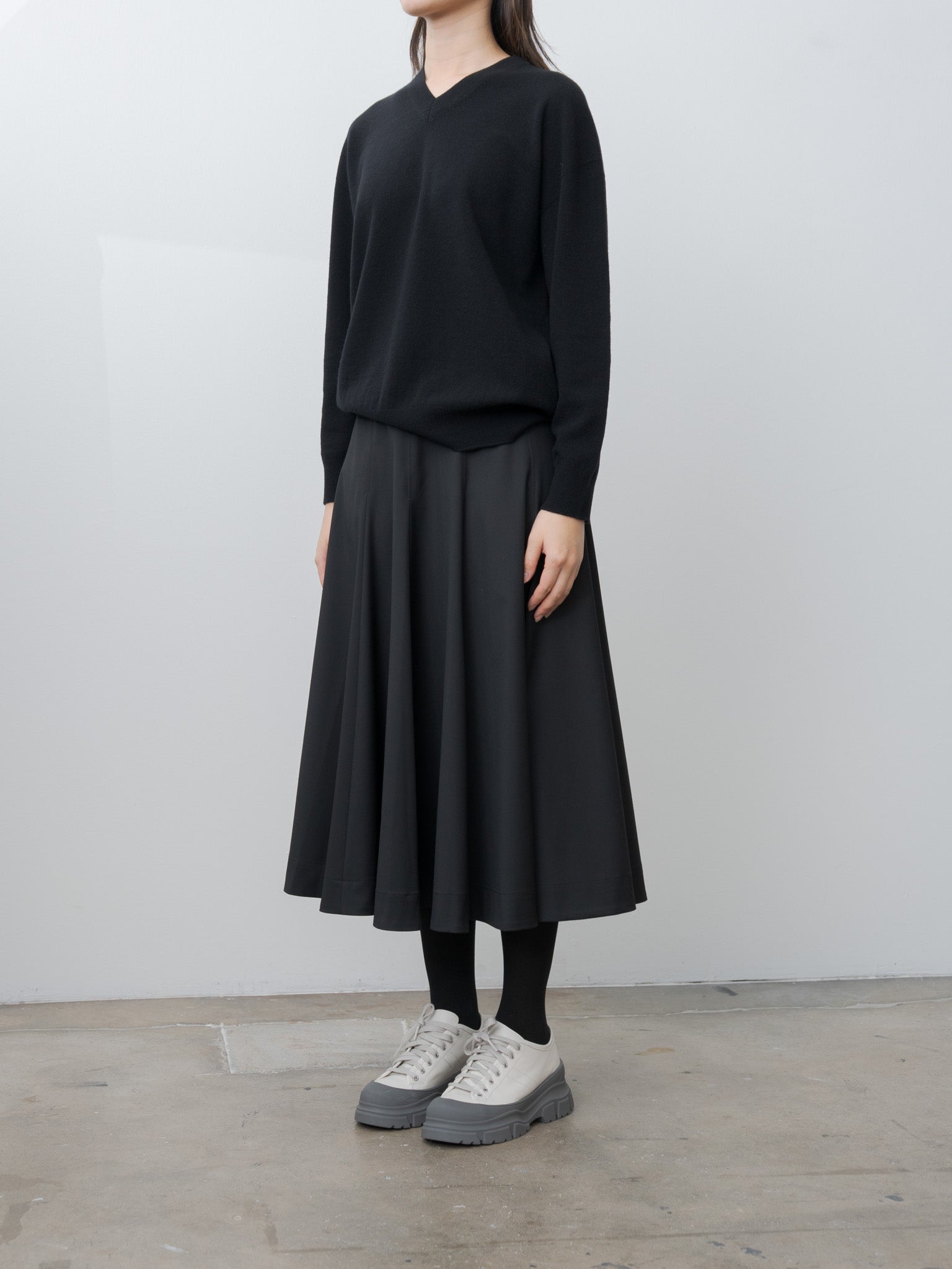 Namu Shop - Nicholson & Nicholson PUZZLE-TRO Skirt - Black