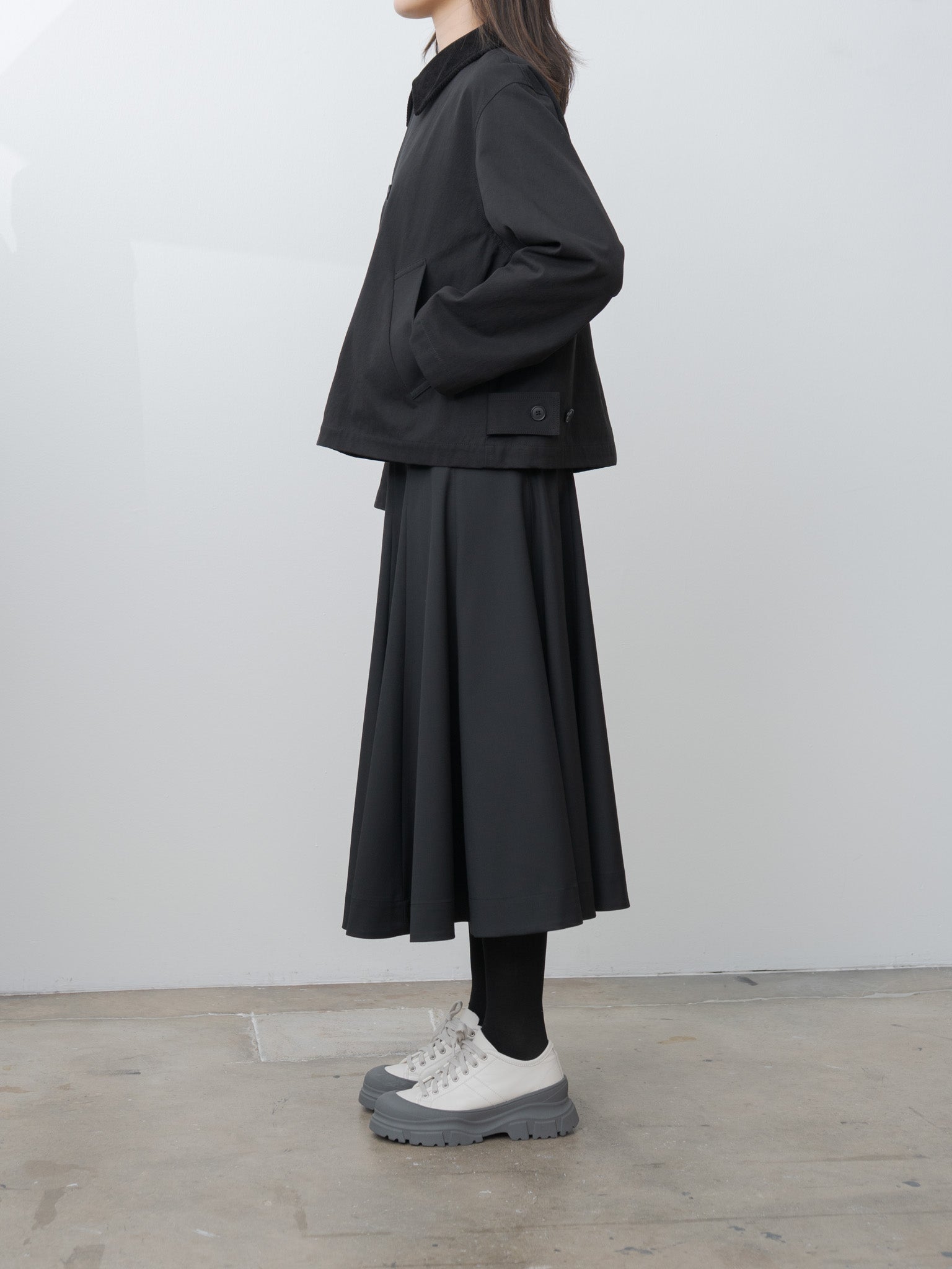 Namu Shop - Nicholson & Nicholson ROMEO-CHINO Jacket - Black