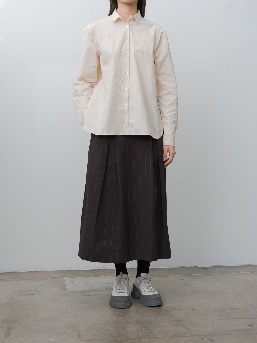 Namu Shop - Bergfabel Loose Tyrol Shirt - Off White